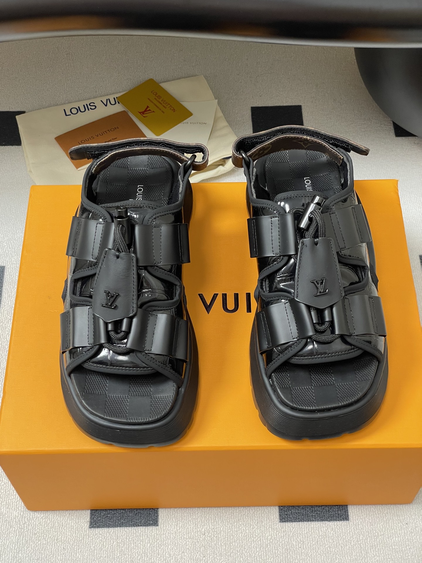 Louis Vuitton Chameleon Sandals-5CM(EU5-42)