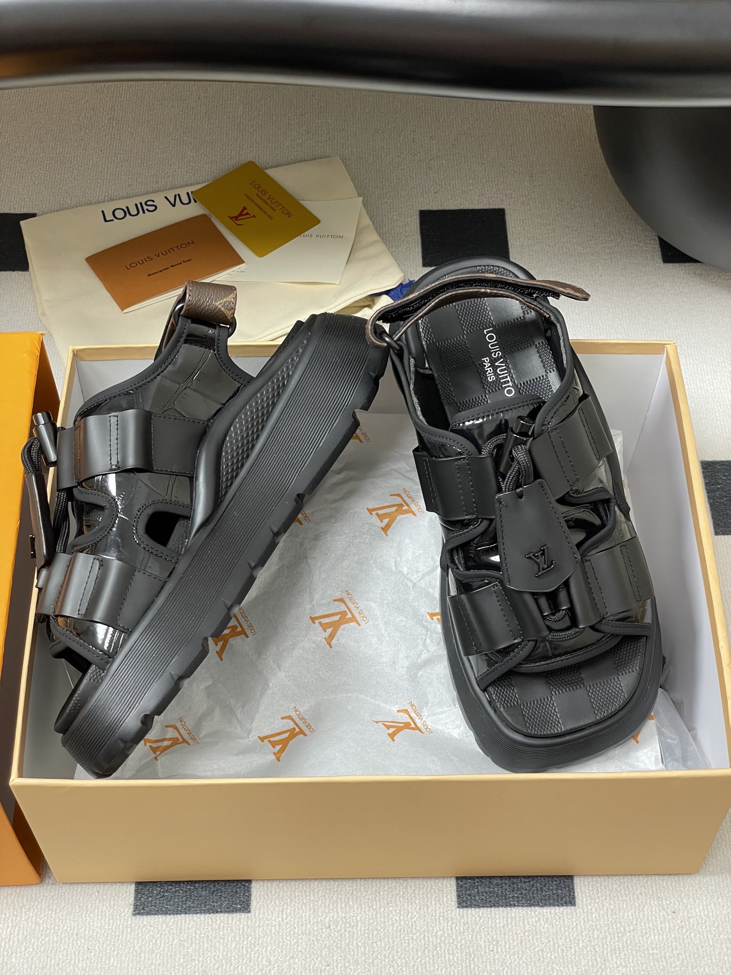 Louis Vuitton Chameleon Sandals-5CM(EU5-42)