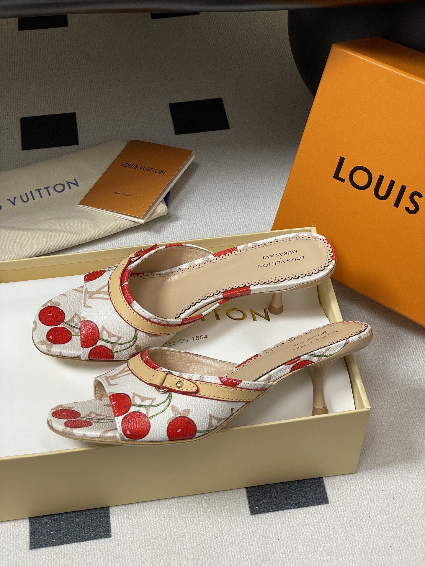 Louis Vuitton X TM 9AM Slides-5.5CM(EU35-41)