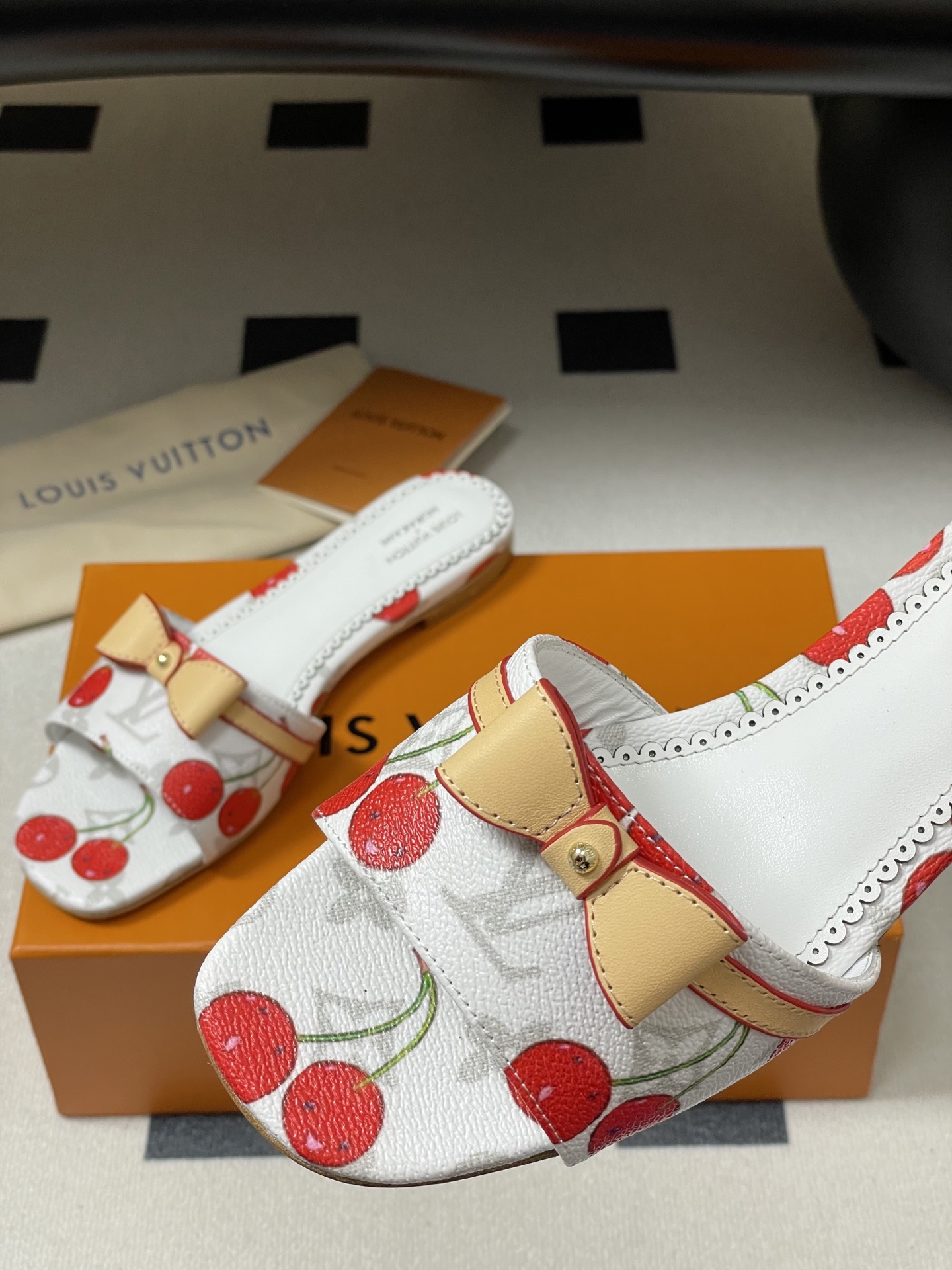 Louis Vuitton X TM 9AM Slides-5.5CM5-41)