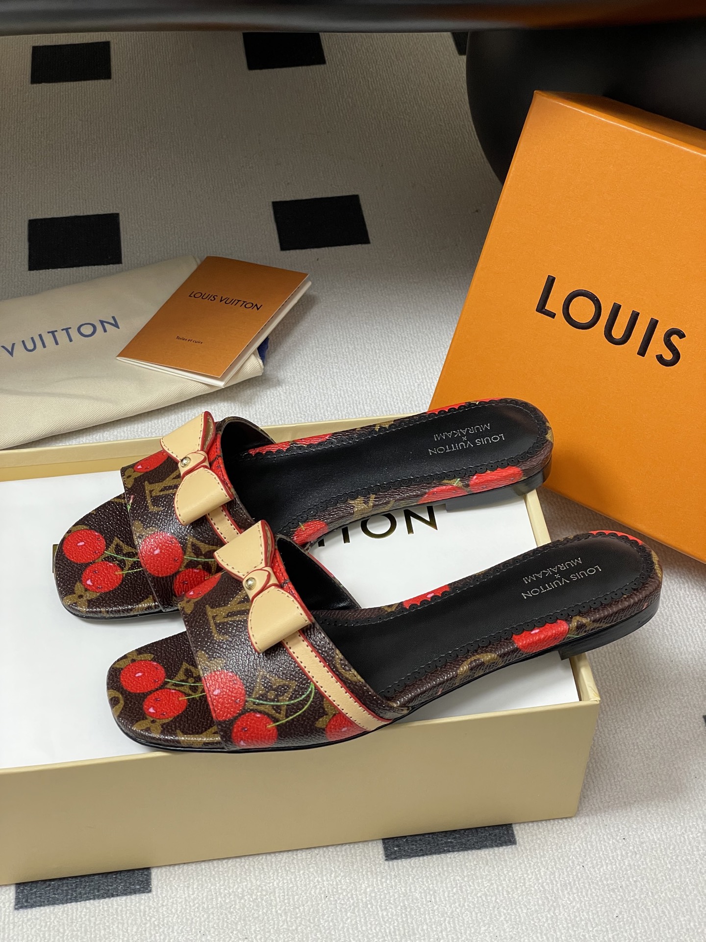 Louis Vuitton X TM 9AM Slides-5.5CM5-41)