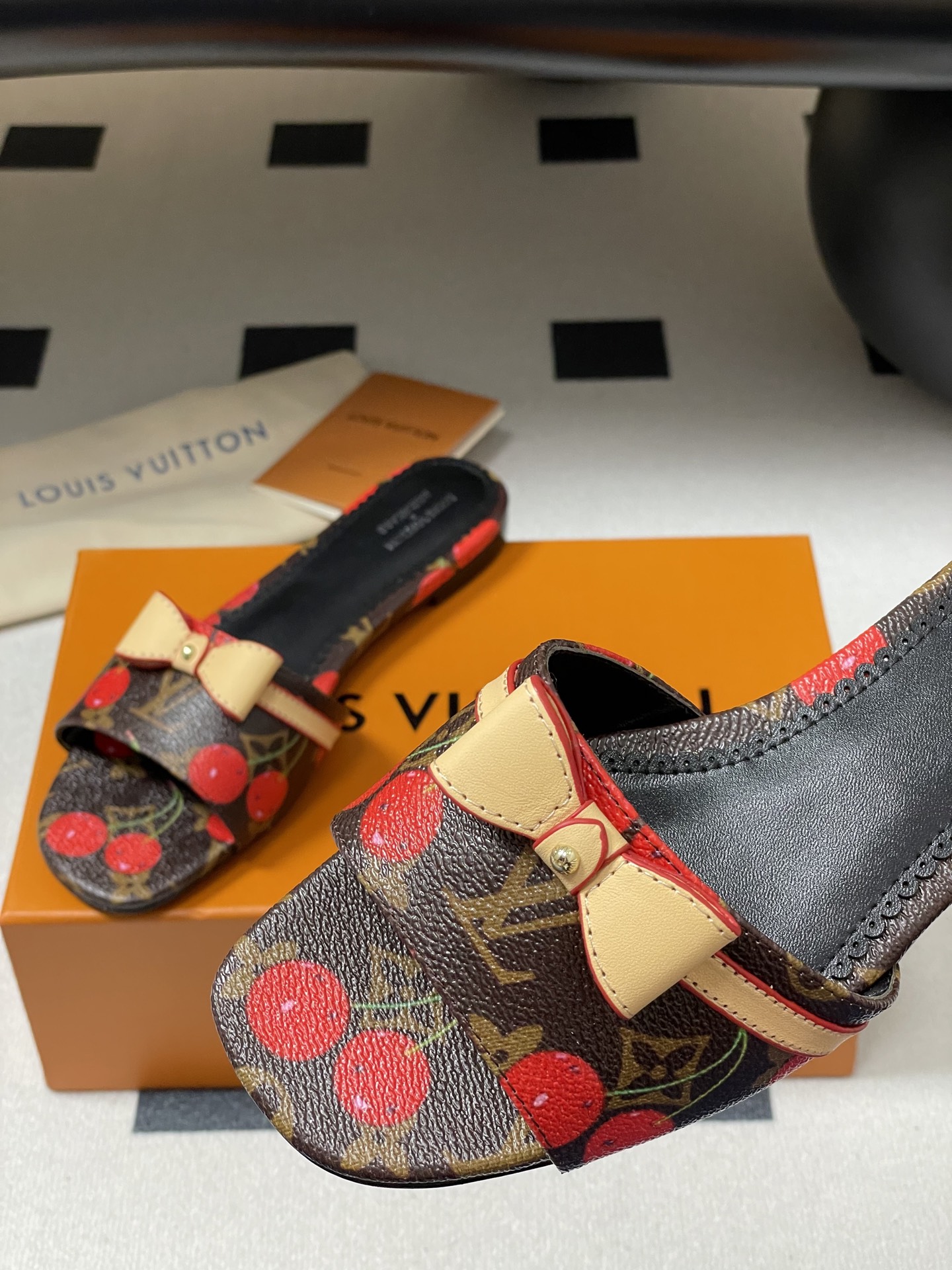 Louis Vuitton X TM 9AM Slides-5.5CM5-41)