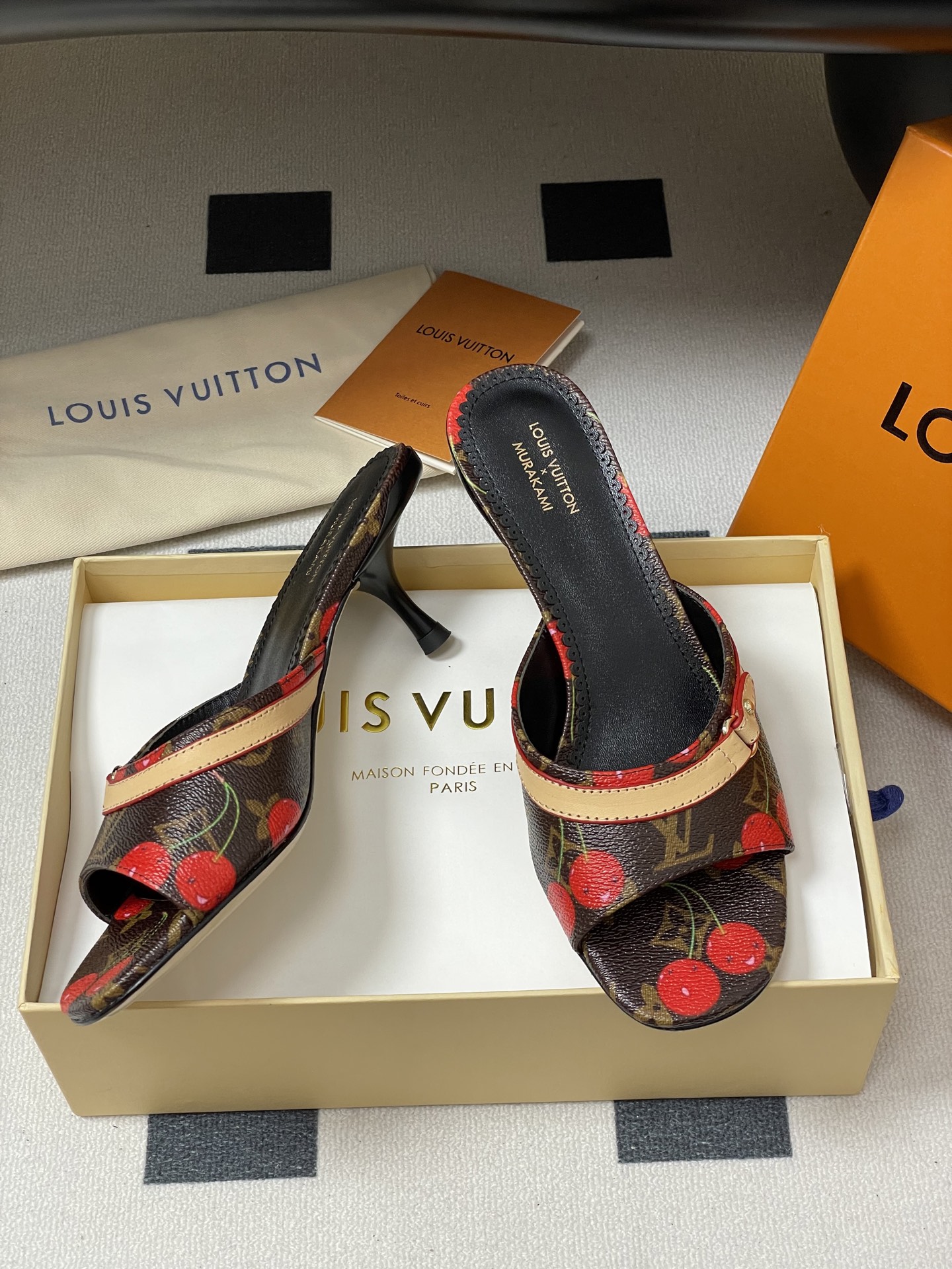 Louis Vuitton X TM 9AM Slides-5.5CM(EU35-41)