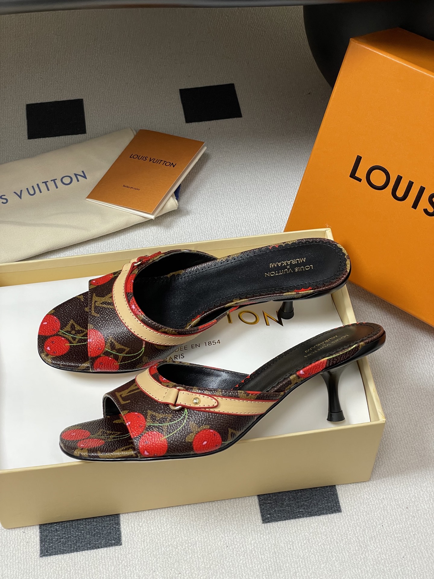 Louis Vuitton X TM 9AM Slides-5.5CM(EU35-41)