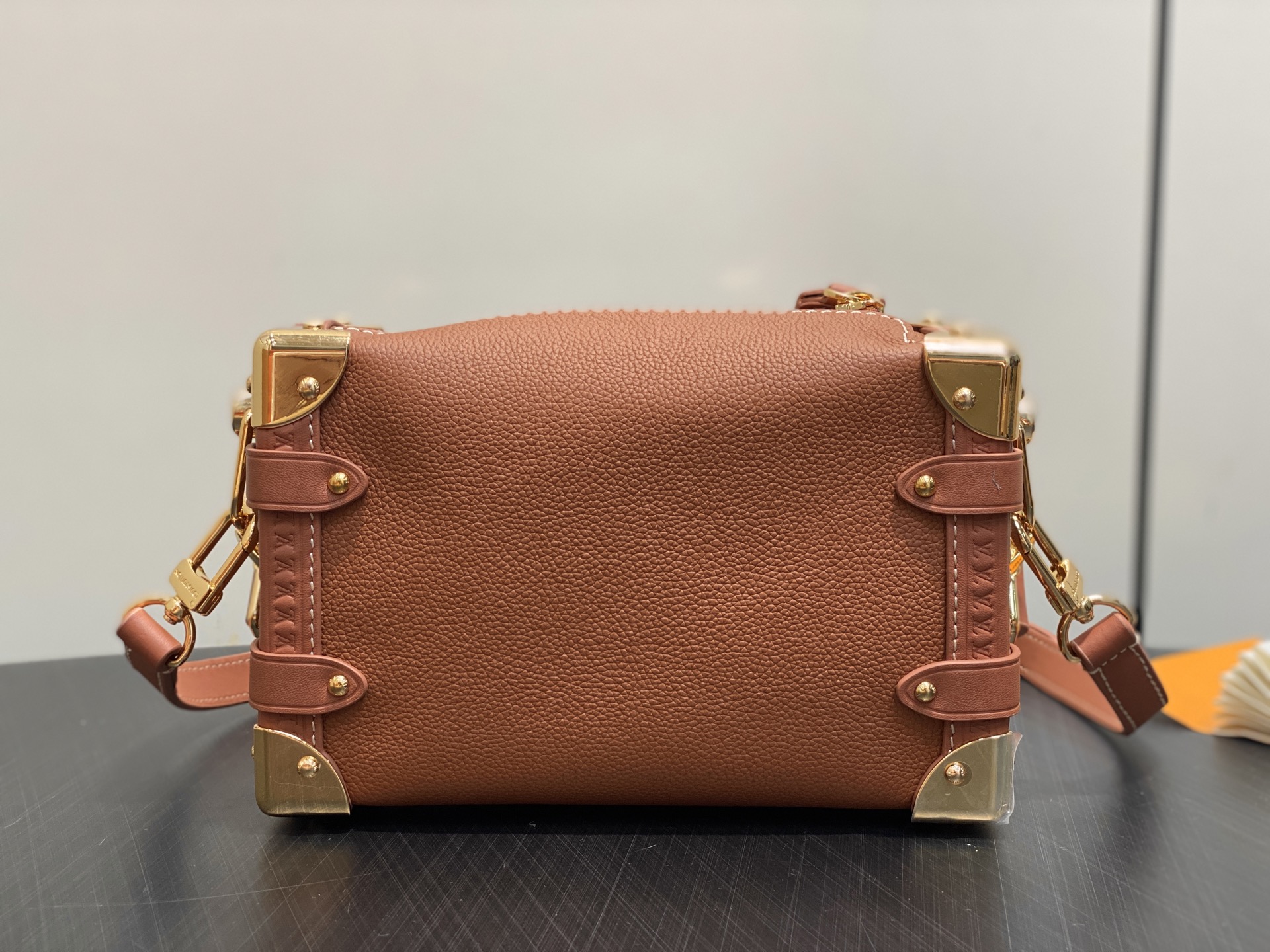 Louis Vuitton Side Trunk Bag (18.0 x 12.5 x 8 CM)