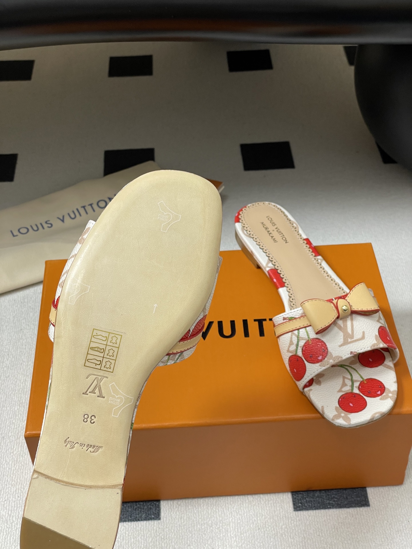 Louis Vuitton X TM 9AM Slides-5.5CM5-41)