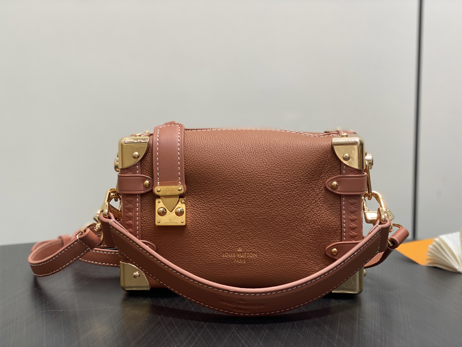 Louis Vuitton Side Trunk Bag (18.0 x 12.5 x 8 CM)