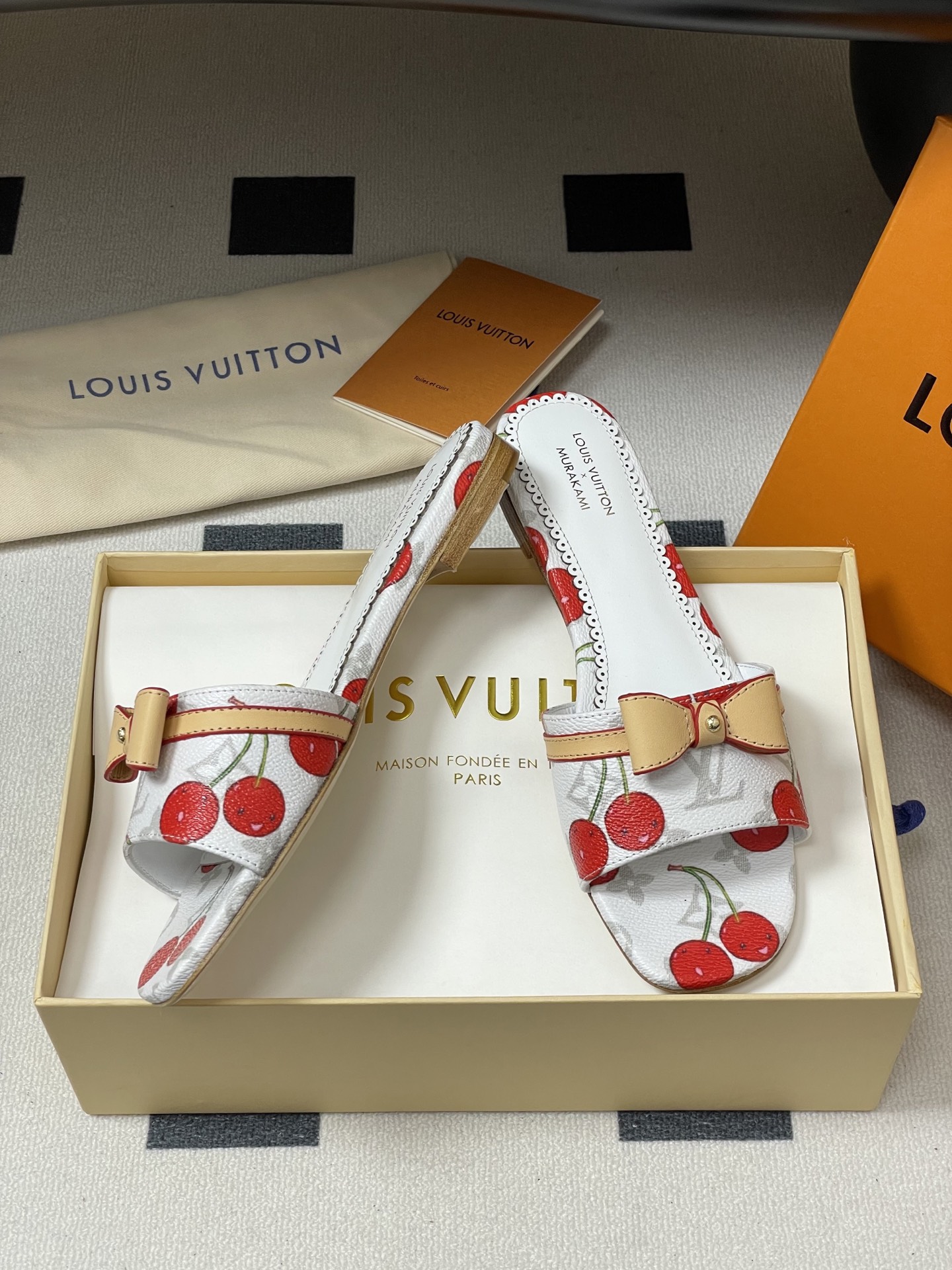 Louis Vuitton X TM 9AM Slides-5.5CM5-41)