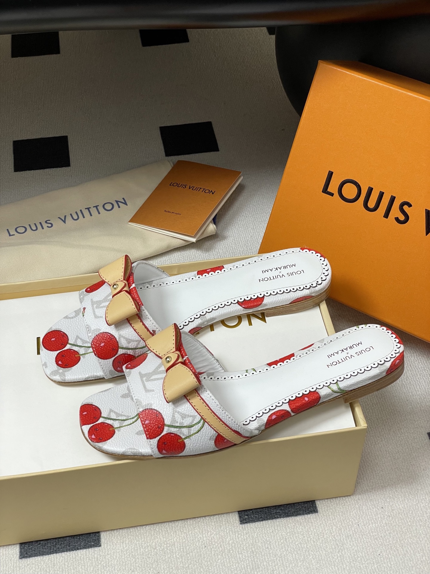 Louis Vuitton X TM 9AM Slides-5.5CM5-41)