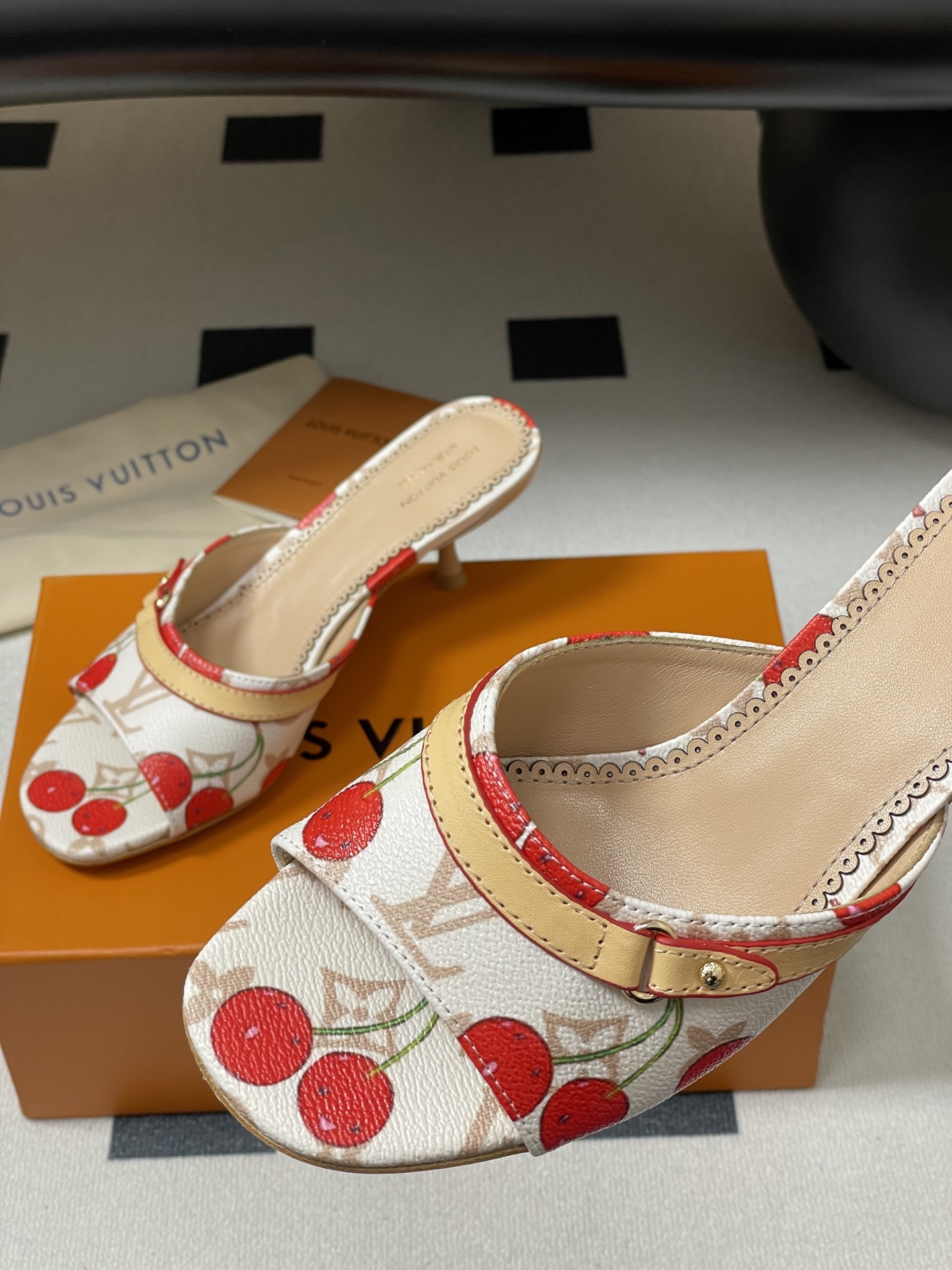 Louis Vuitton X TM 9AM Slides-5.5CM(EU35-41)