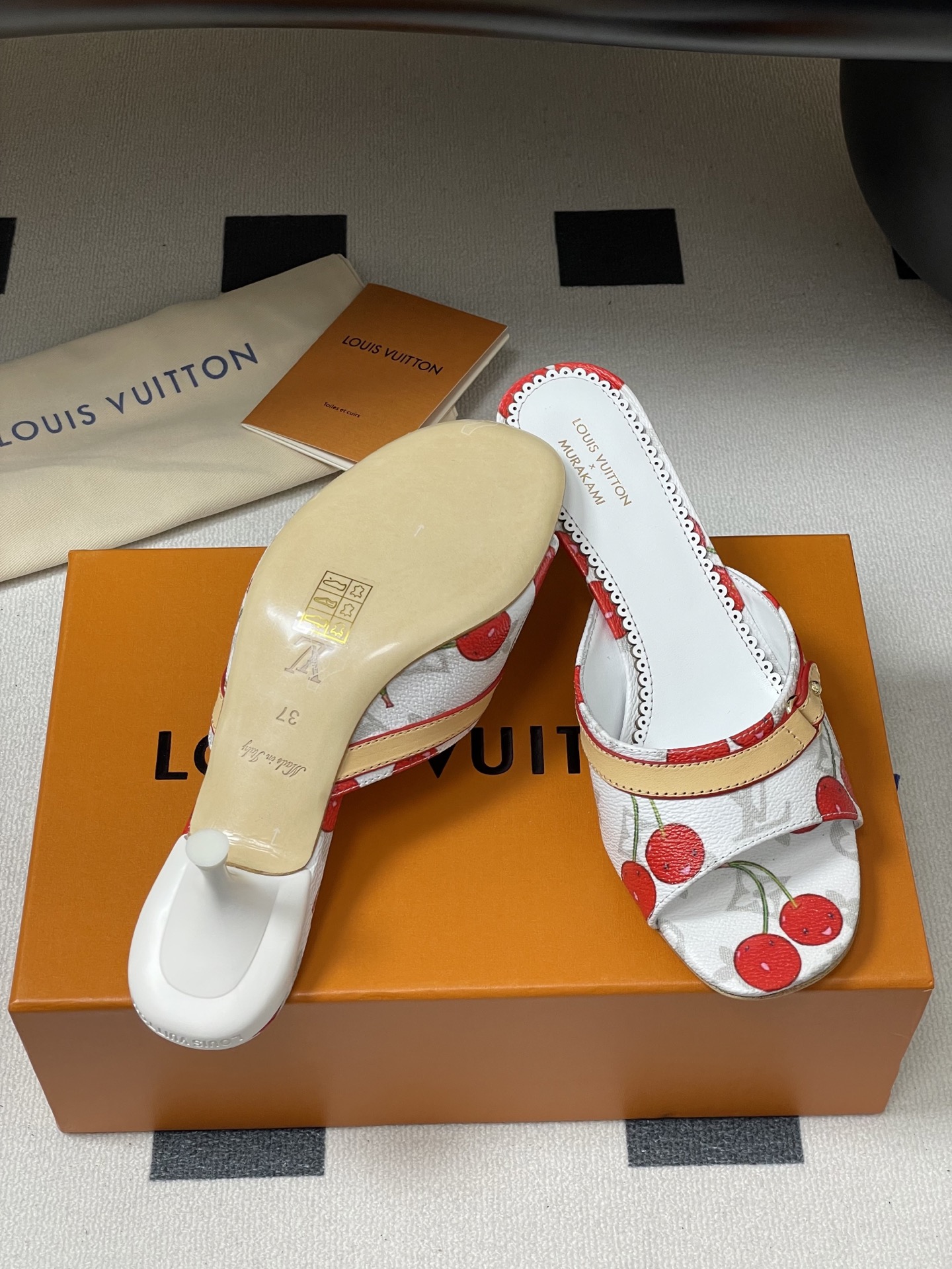 Louis Vuitton X TM 9AM Slides-5.5CM(EU35-41)