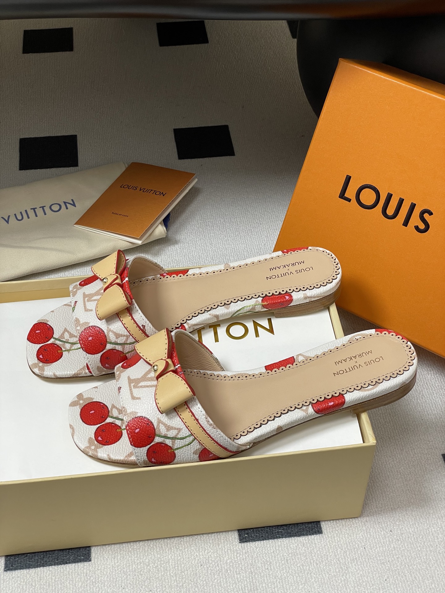 Louis Vuitton X TM 9AM Slides-5.5CM5-41)
