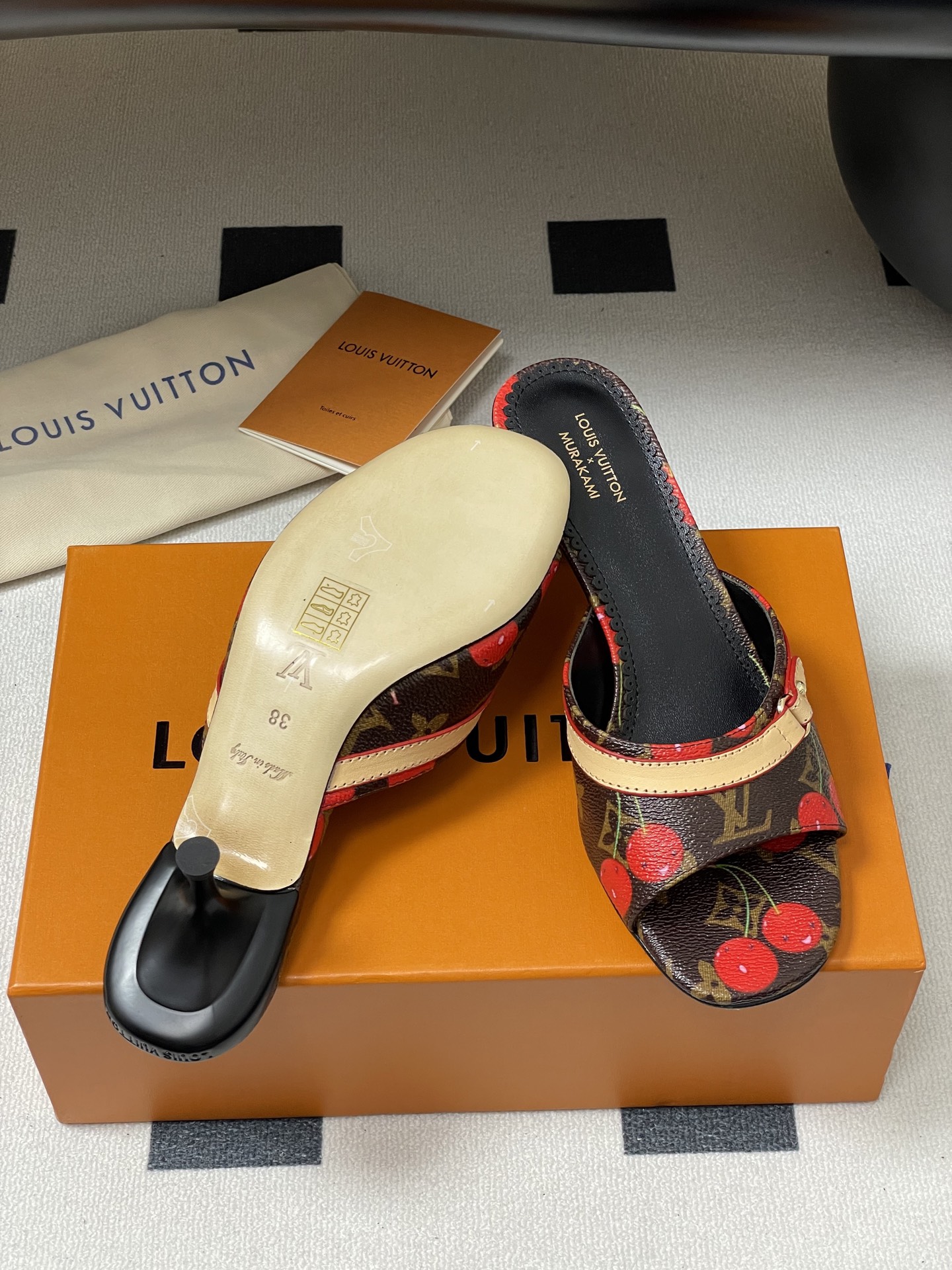 Louis Vuitton X TM 9AM Slides-5.5CM(EU35-41)