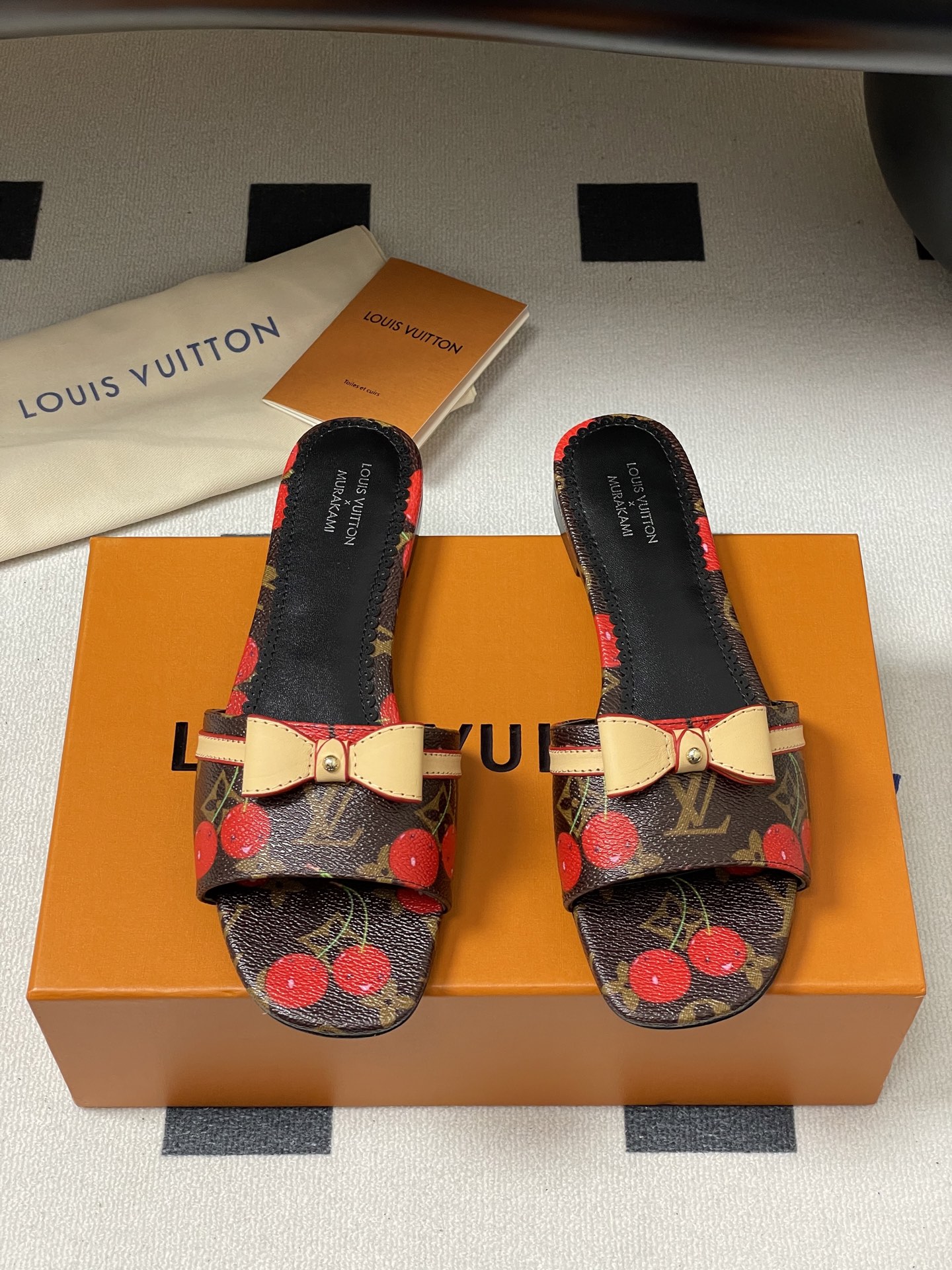 Louis Vuitton X TM 9AM Slides-5.5CM5-41)