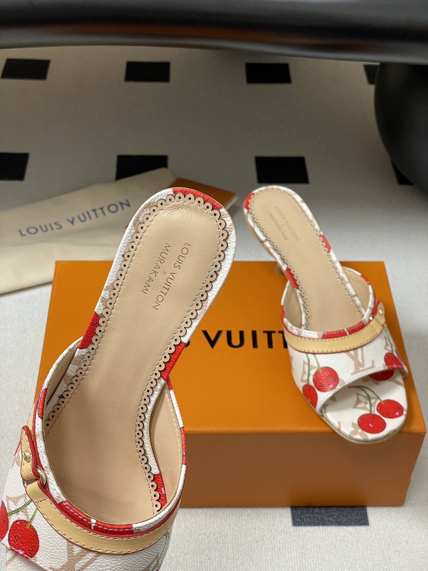 Louis Vuitton X TM 9AM Slides-5.5CM(EU35-41)