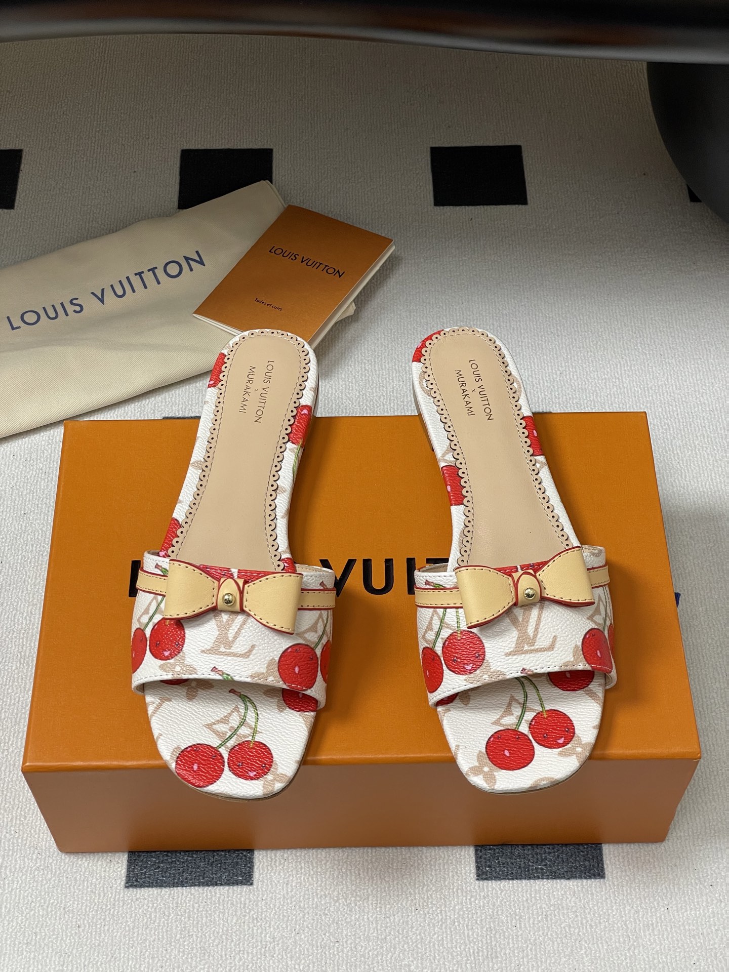 Louis Vuitton X TM 9AM Slides-5.5CM5-41)