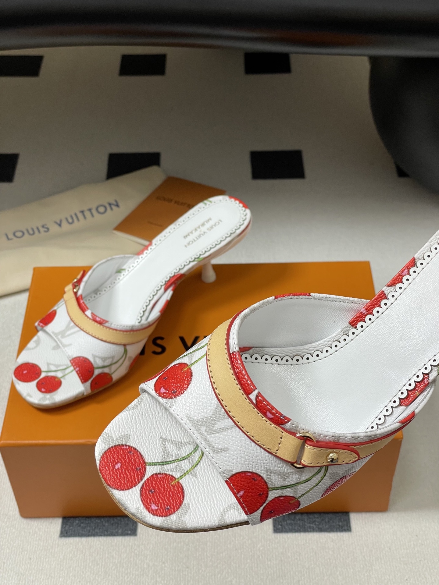 Louis Vuitton X TM 9AM Slides-5.5CM(EU35-41)