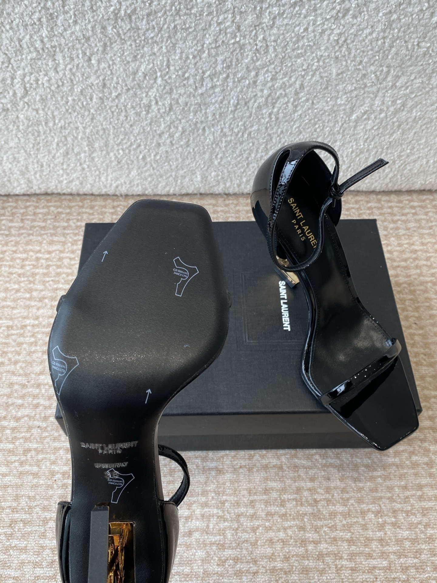 YSL 2025SS Sandals-10CM(EU35-412
