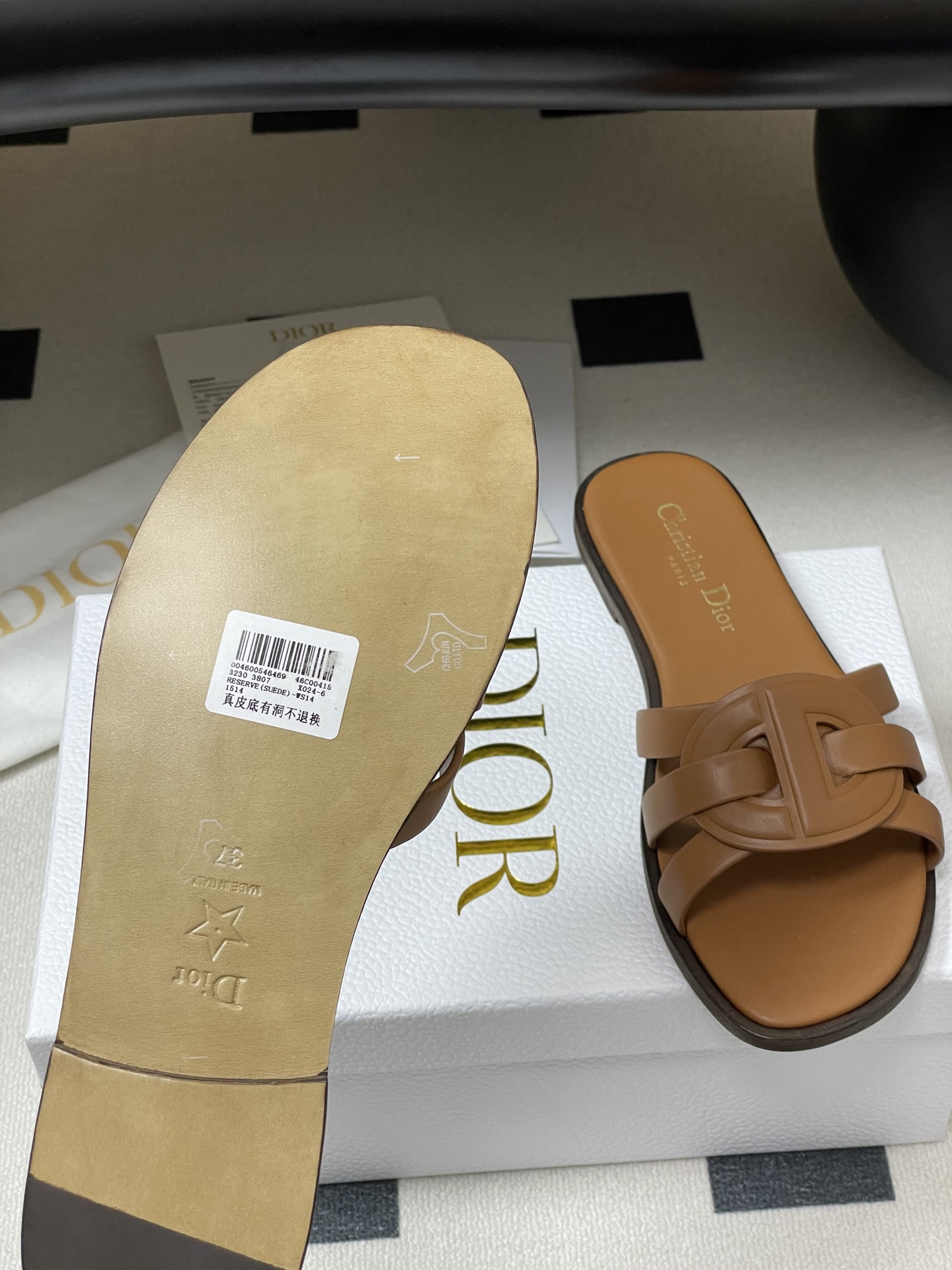 D*or 2025SS D-Club Slides(EU35-43）