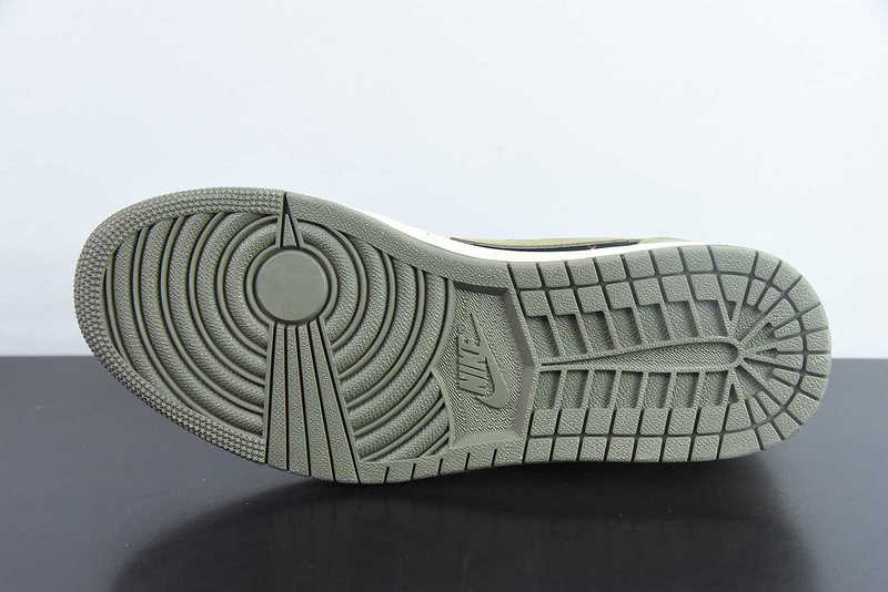 Travis Scott x Air Jordan 1 Low OG “Black Olive”7.0 DM7866-002