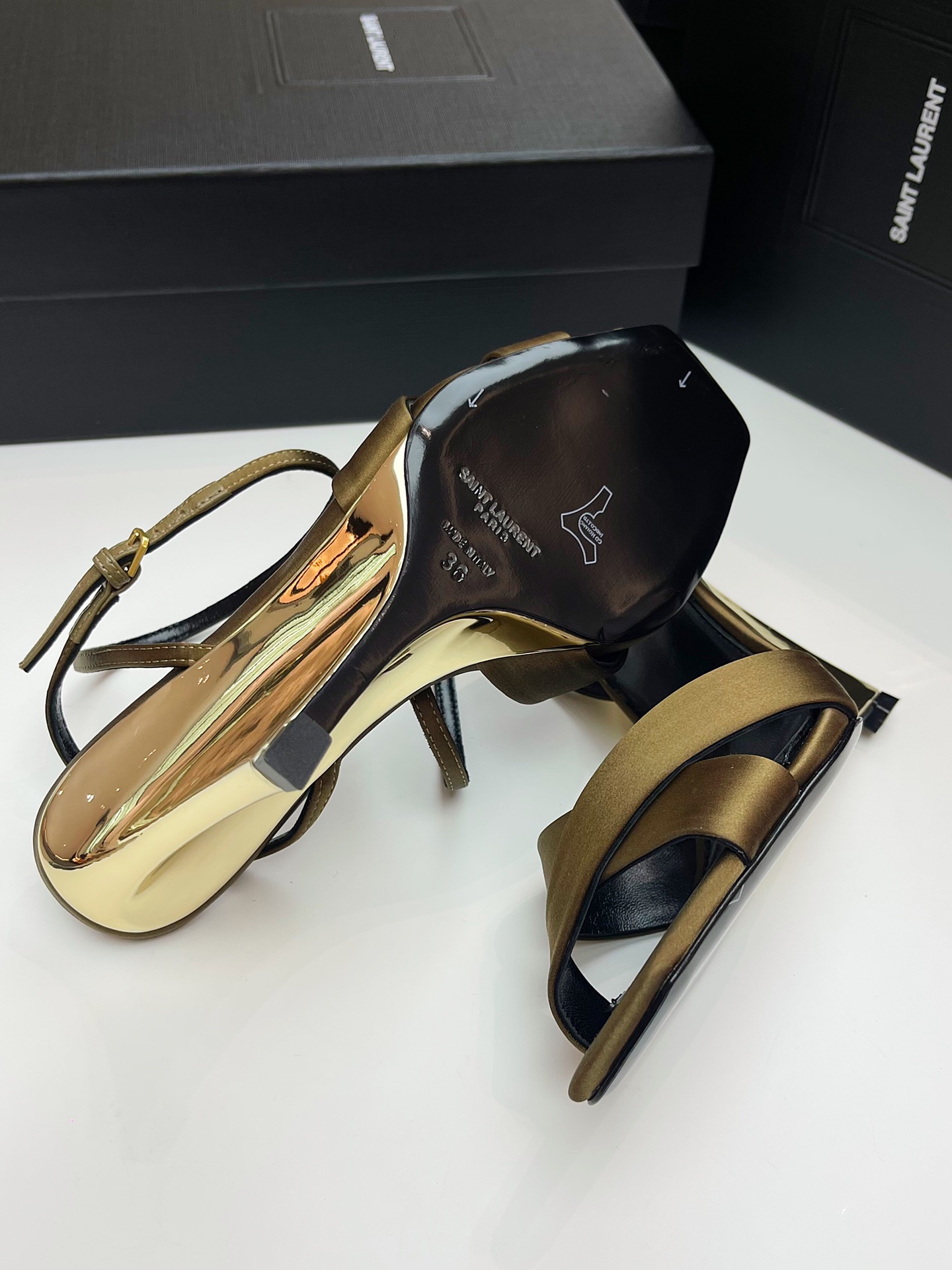 YSL 2025SS Sandals-10.5CM(EU35-41)