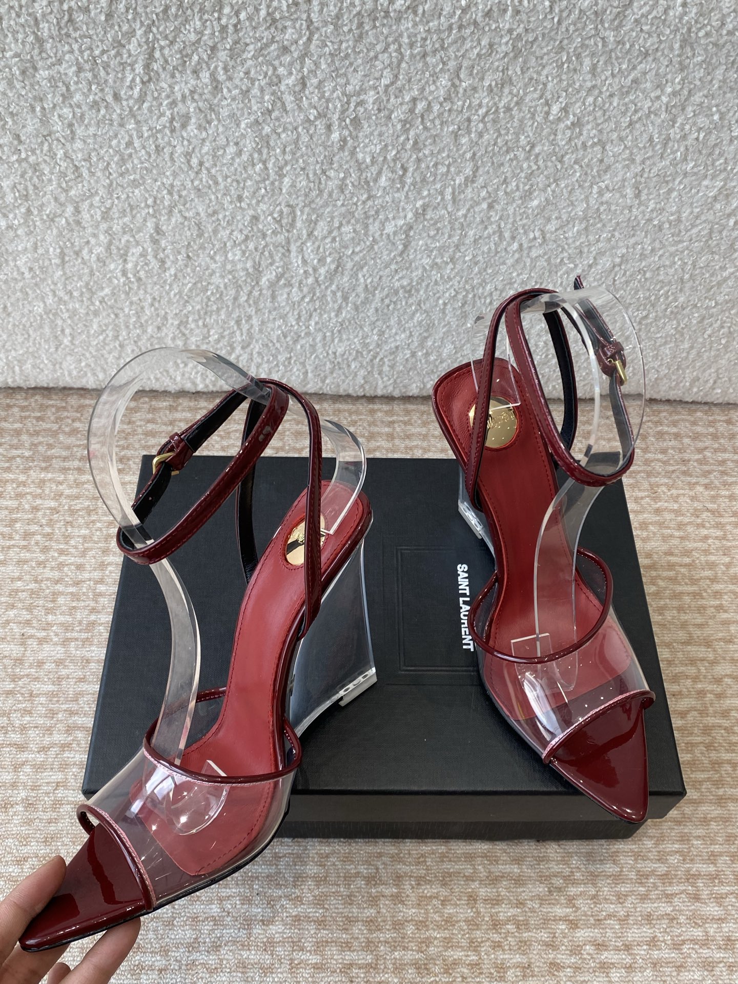 YSL 2025SS Sandals-9CM(EU35-41）