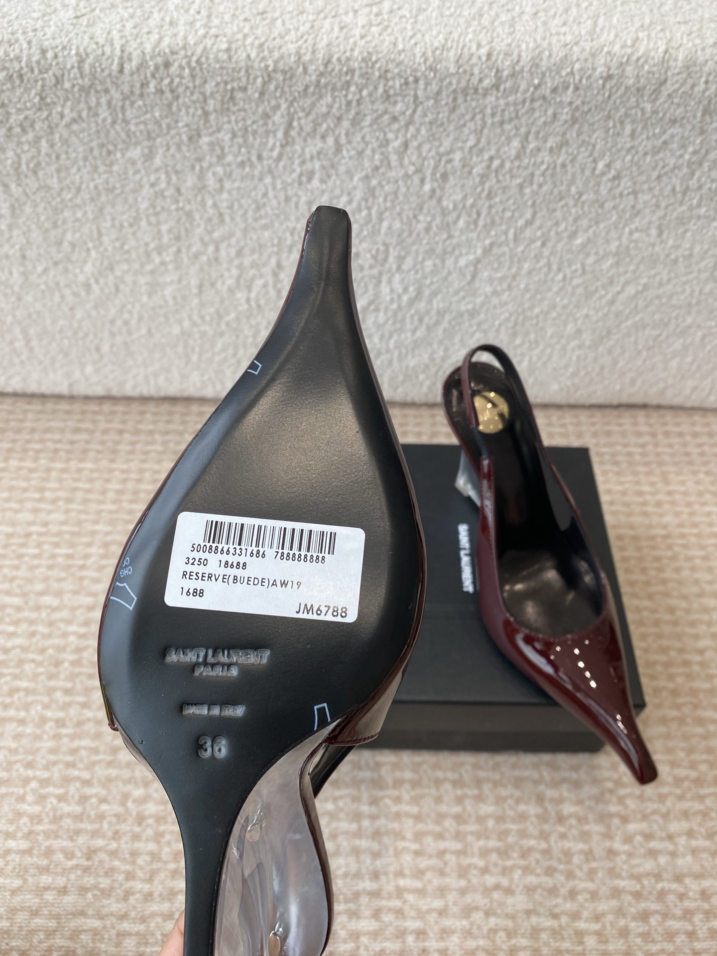 YSL 2025SS Sandals-9CM(EU35-41）