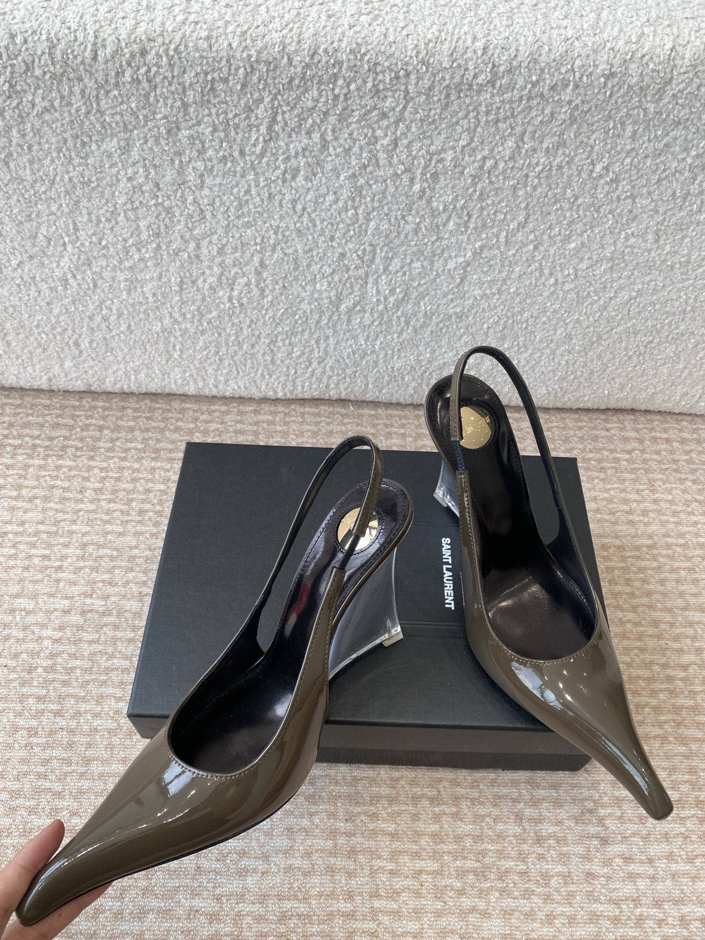 YSL 2025SS Sandals-9CM(EU35-41）