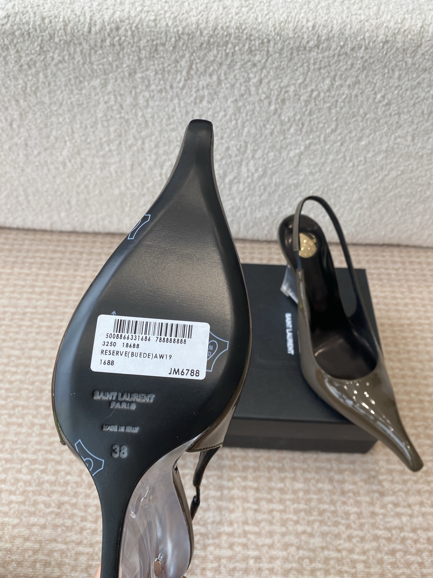 YSL 2025SS Sandals-9CM(EU35-41）