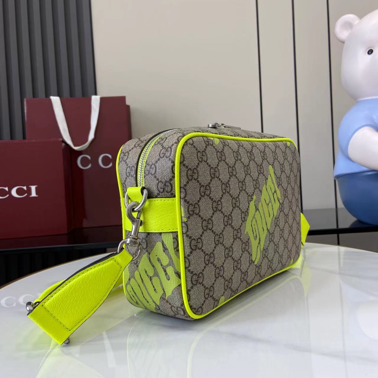 Gucc* Inspired Shoulder Bag(27*18*7.5CM)