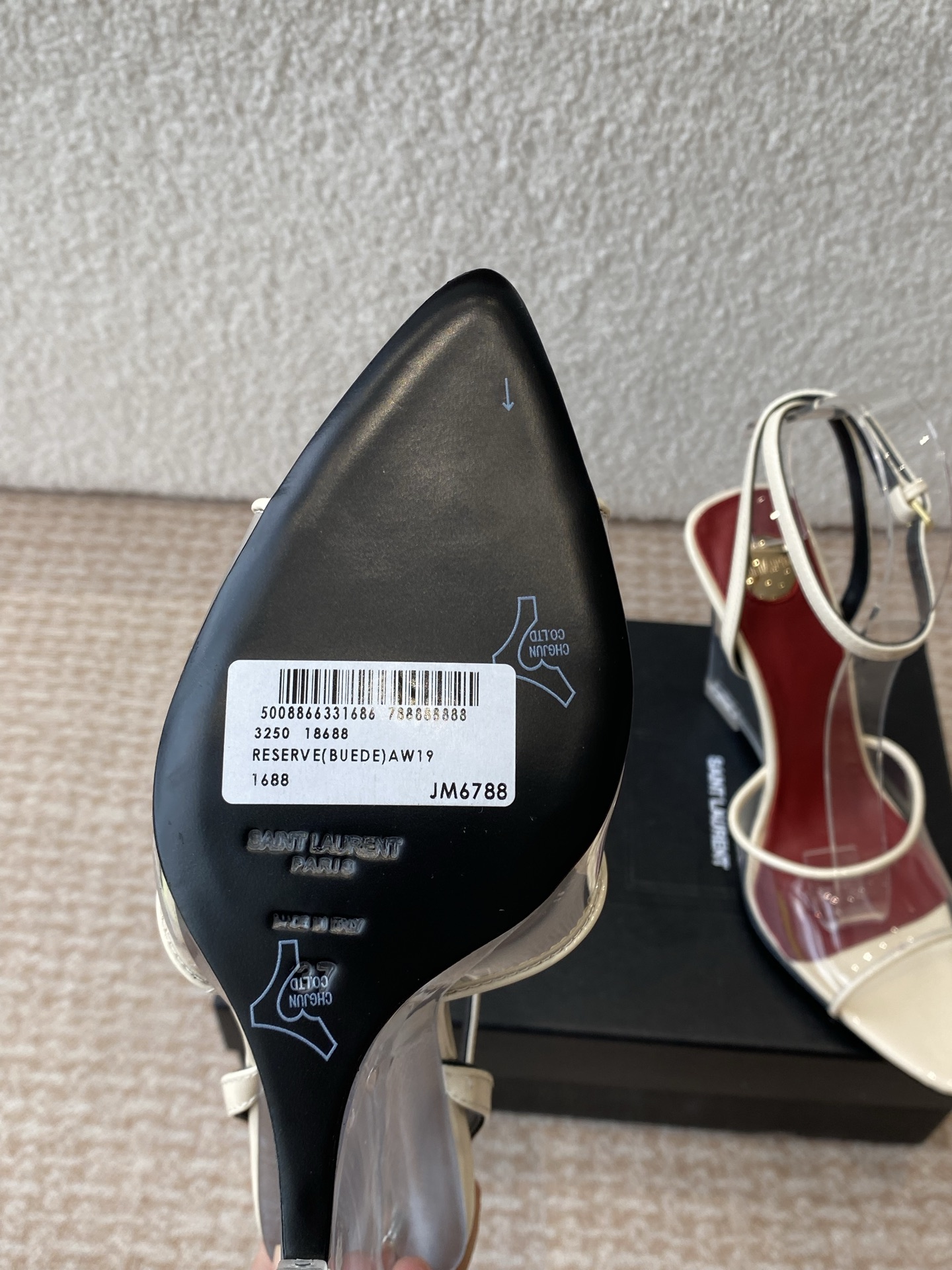 YSL 2025SS Sandals-9CM(EU35-41）