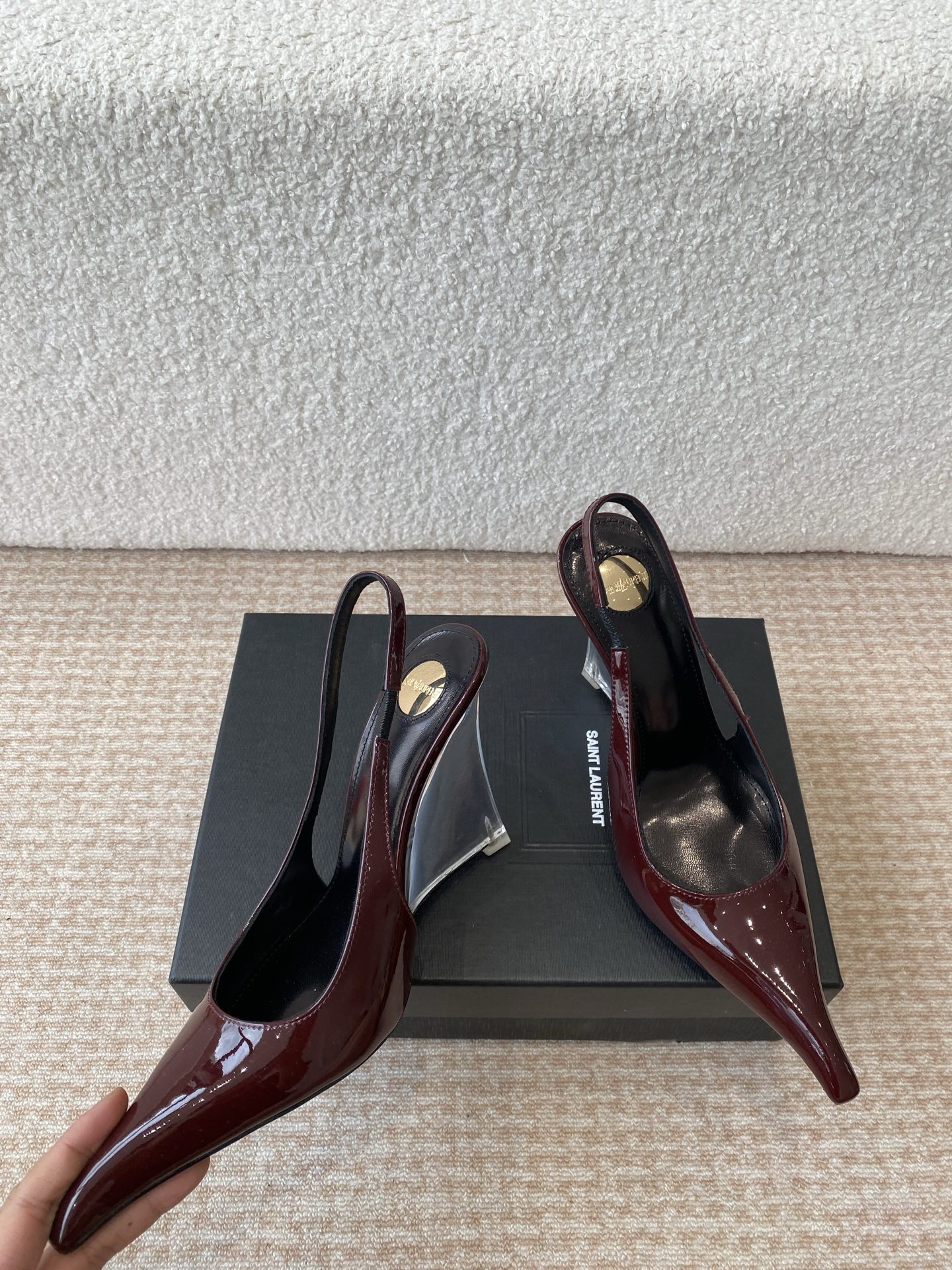 YSL 2025SS Sandals-9CM(EU35-41）