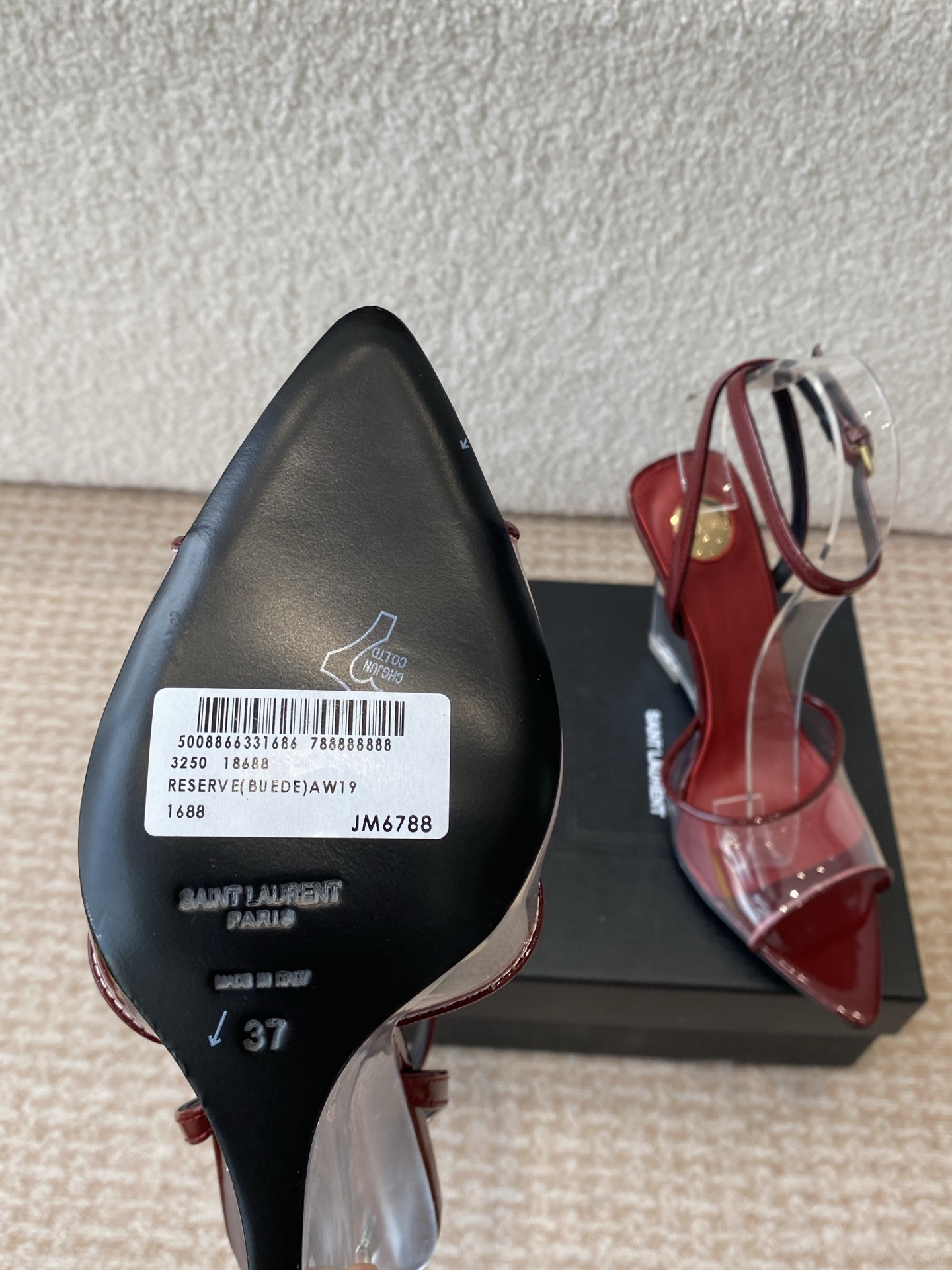 YSL 2025SS Sandals-9CM(EU35-41）