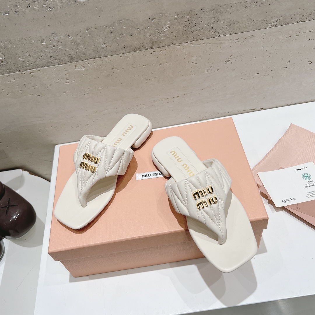 Miumiu 2025ss Slides(EU35-41)