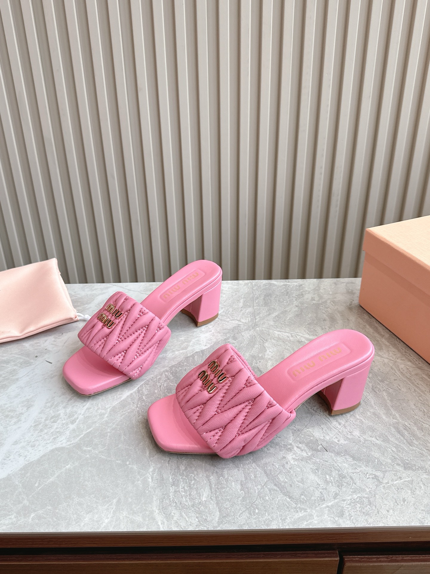 Miumiu 2025ss Slides-5.5CM(EU35-41)