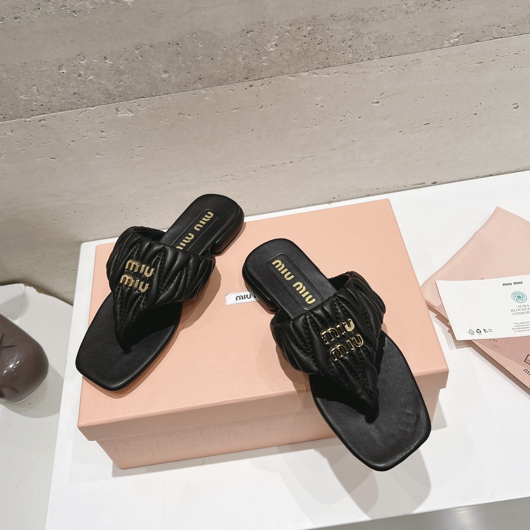 Miumiu 2025ss Slides(EU35-41)