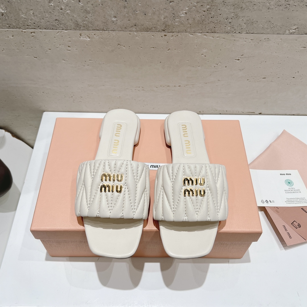 Miumiu 2025ss Slides(EU35-41)