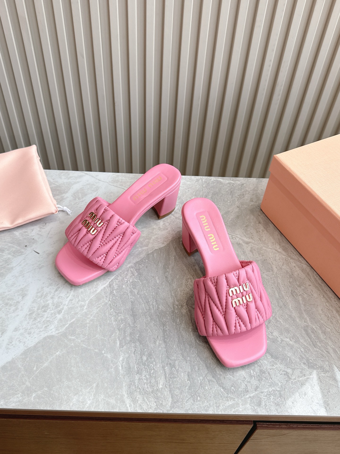 Miumiu 2025ss Slides-5.5CM(EU35-41)