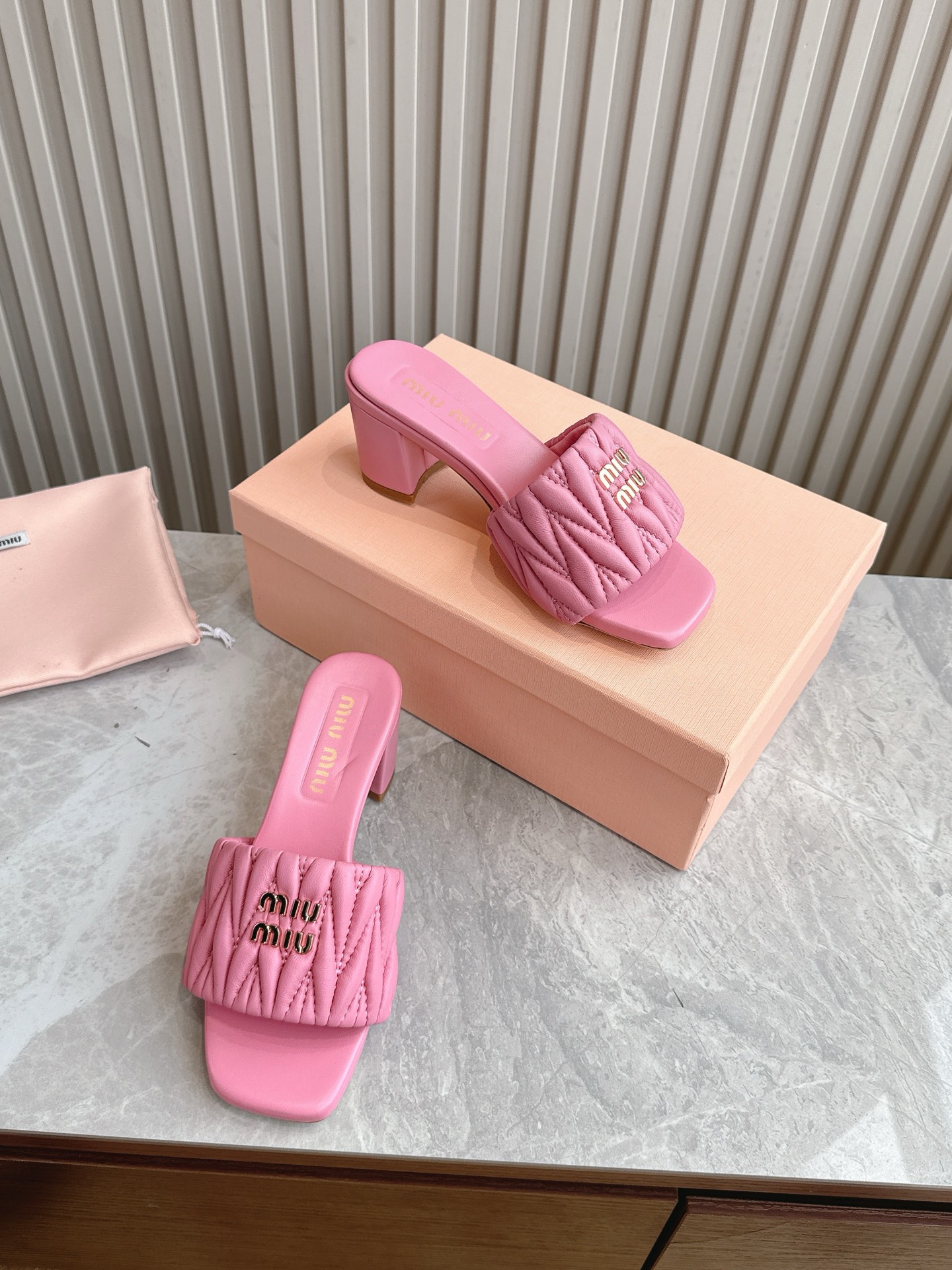 Miumiu 2025ss Slides-5.5CM(EU35-41)