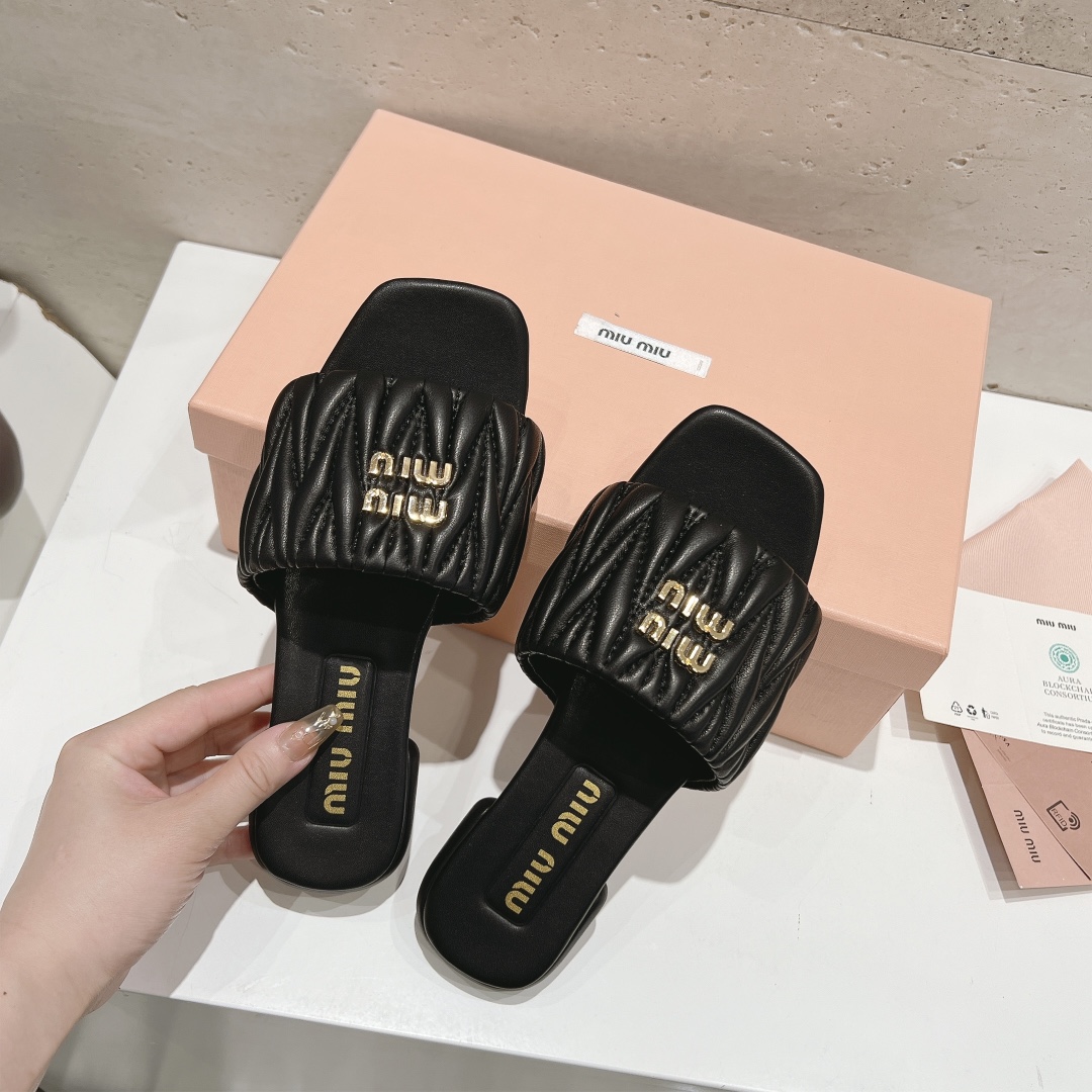 Miumiu 2025ss Slides(EU35-41)
