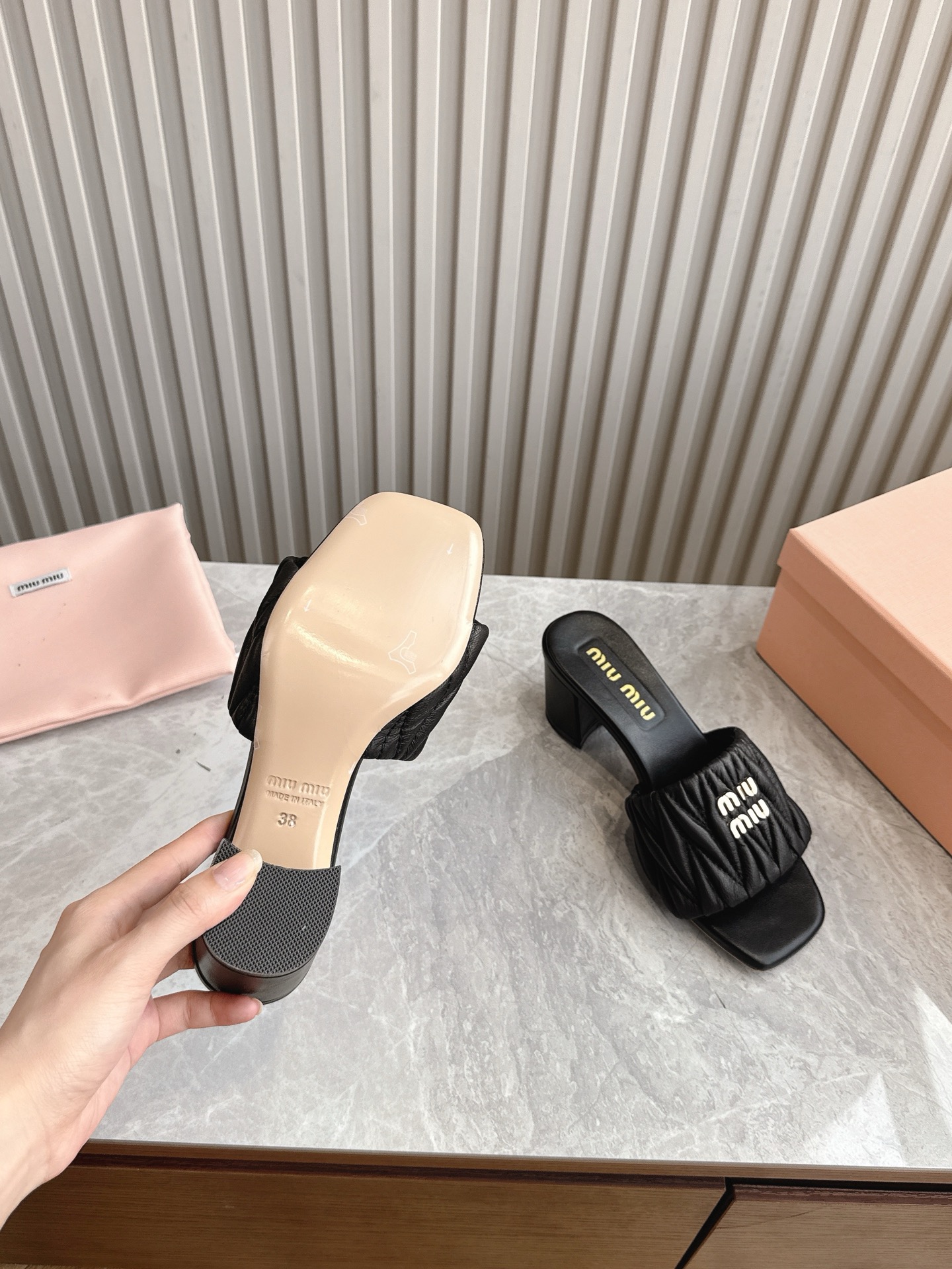 Miumiu 2025ss Slides-5.5CM(EU35-41)