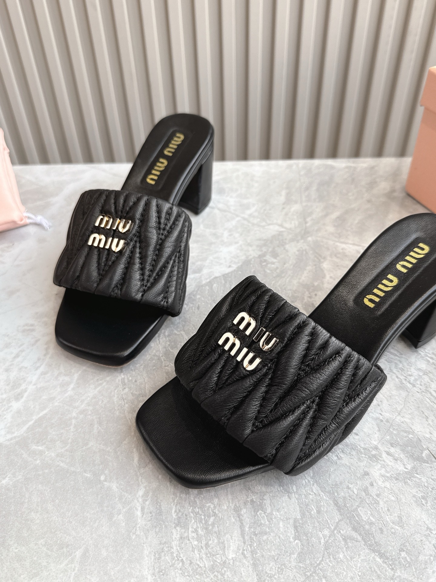 Miumiu 2025ss Slides-5.5CM(EU35-41)