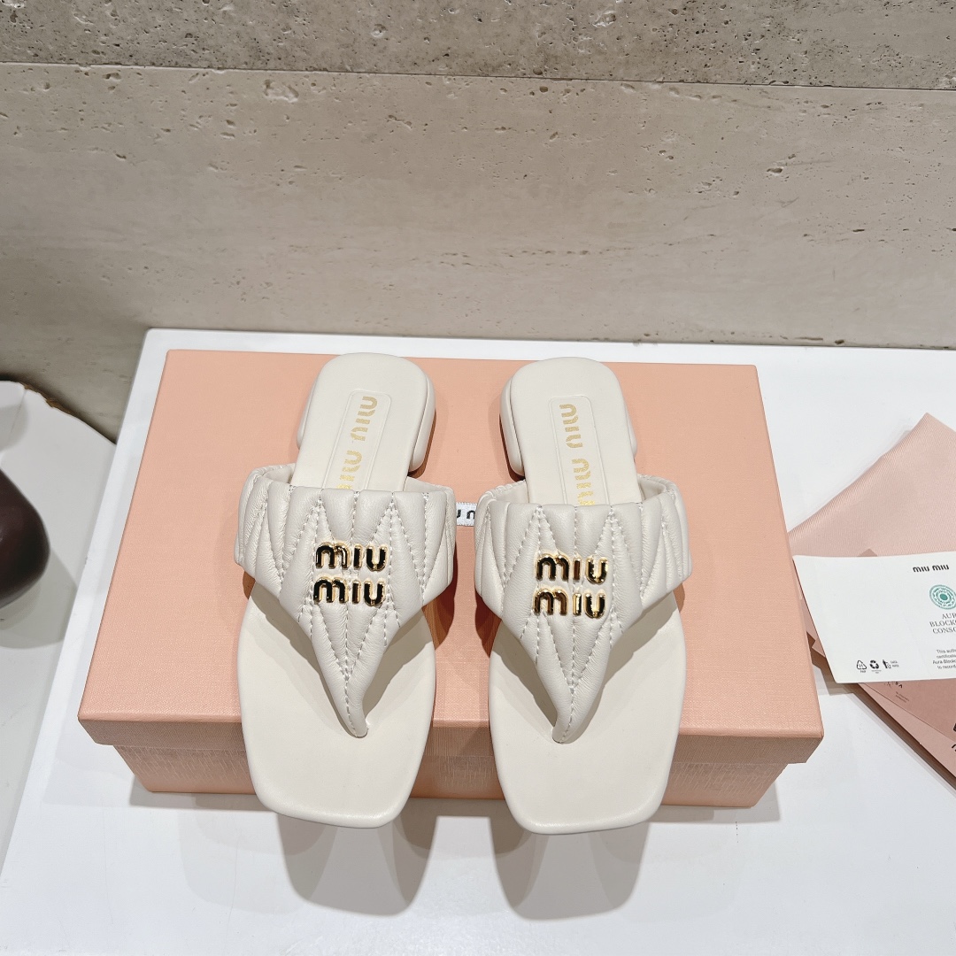 Miumiu 2025ss Slides(EU35-41)