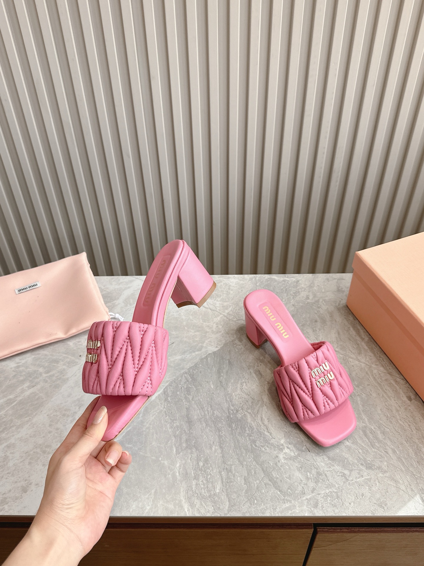 Miumiu 2025ss Slides-5.5CM(EU35-41)