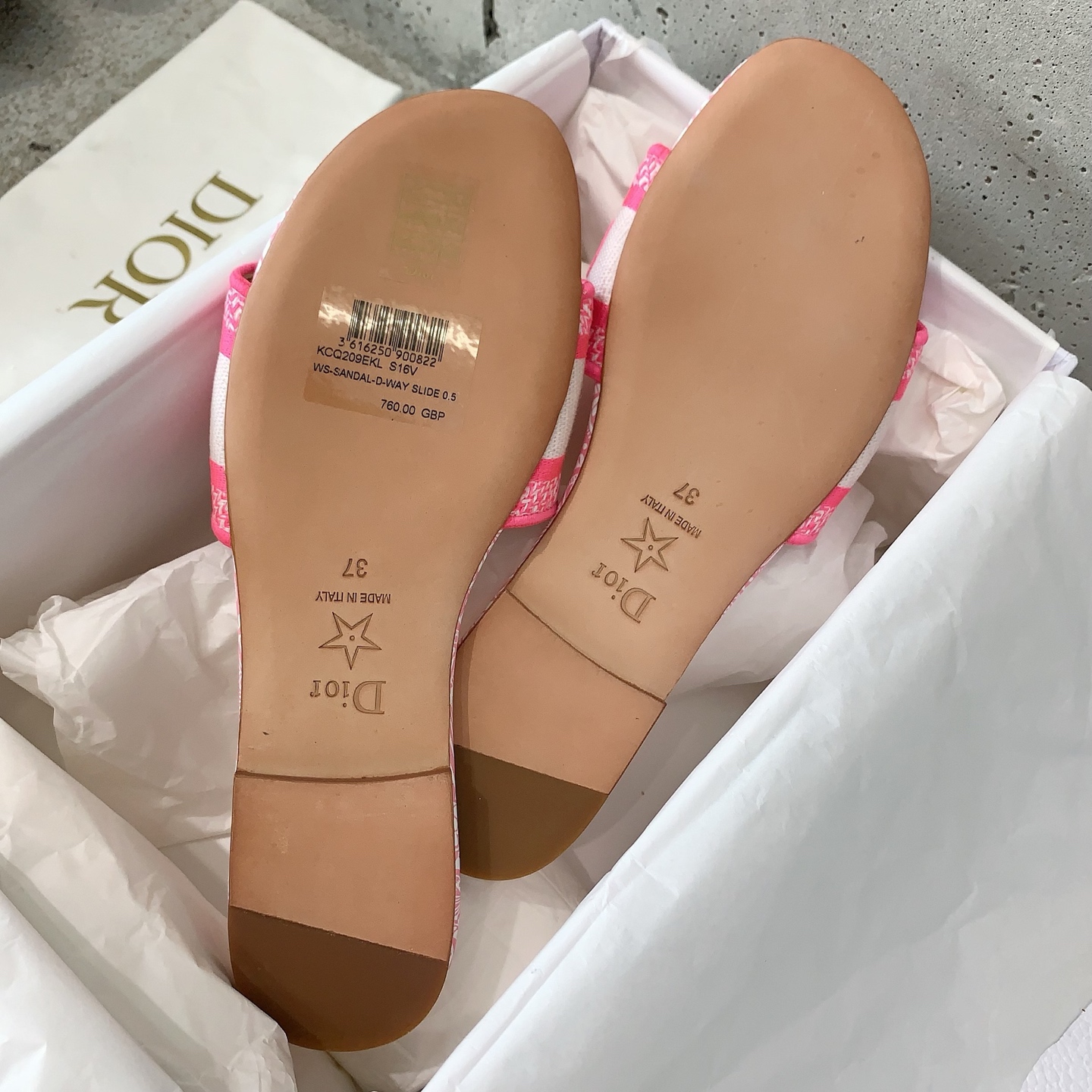 Dior Dway 25SS Slides-(EU34-42)