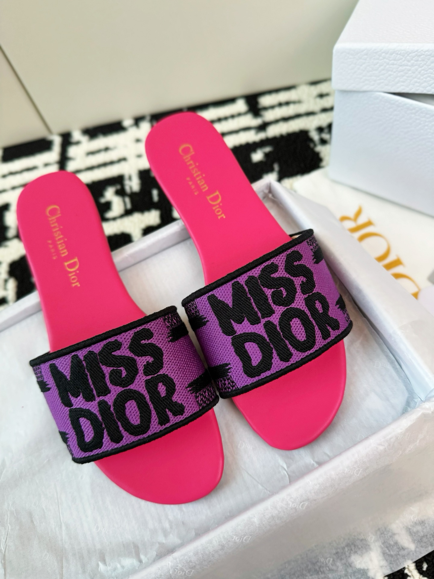 Dior Dway 25SS Slides-(EU34-42)