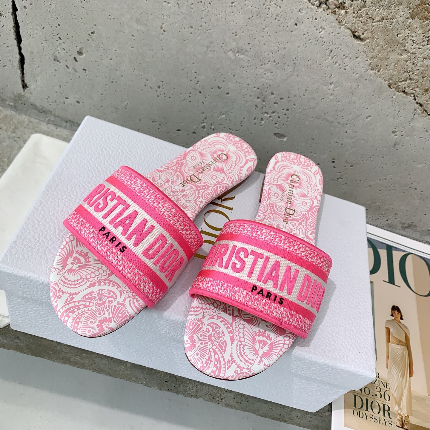 Dior Dway 25SS Slides-(EU34-42)