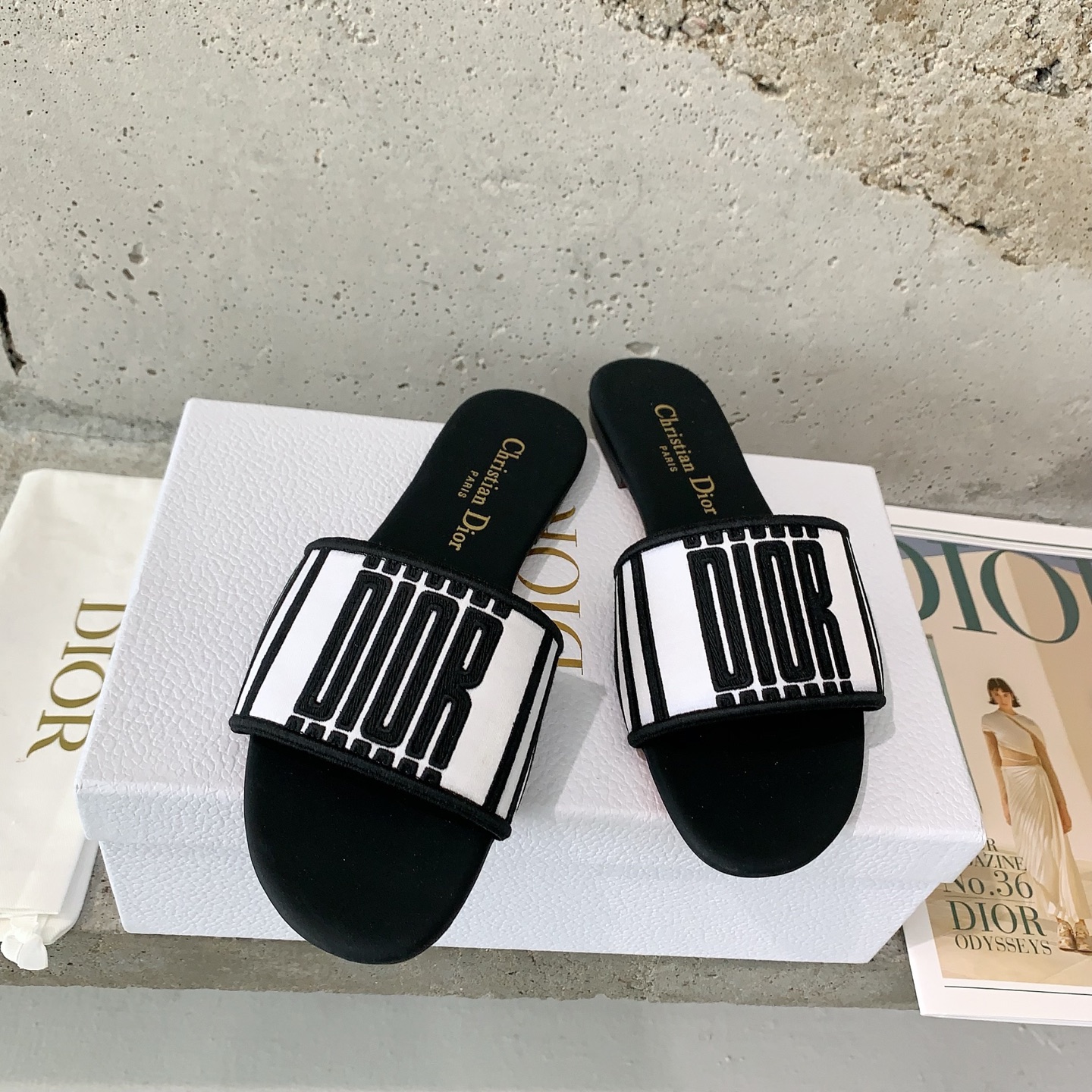 Dior Dway 25SS Slides-(EU34-42)