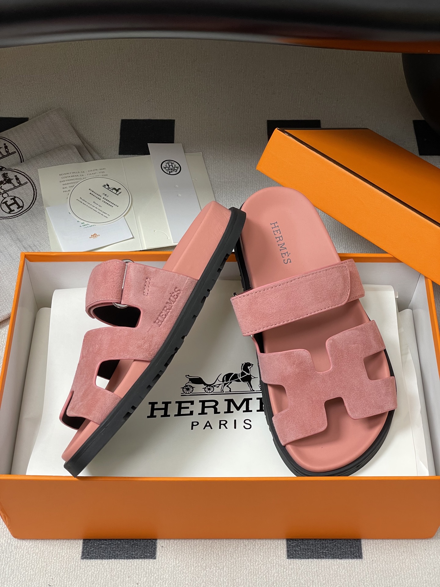 Hermes 2025ss Cheryp Slides(EU35-45)