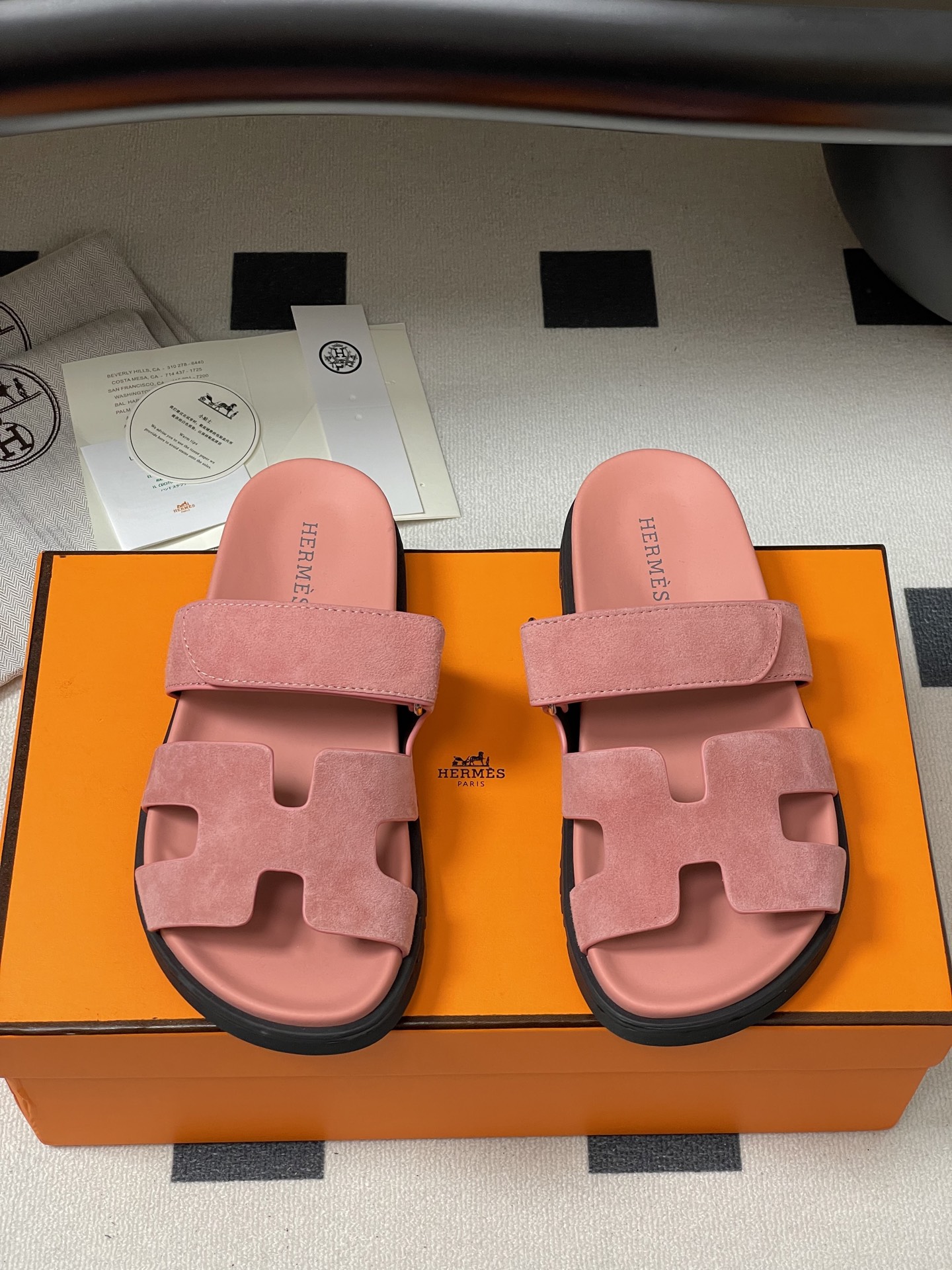 Hermes 2025ss Cheryp Slides(EU35-45)